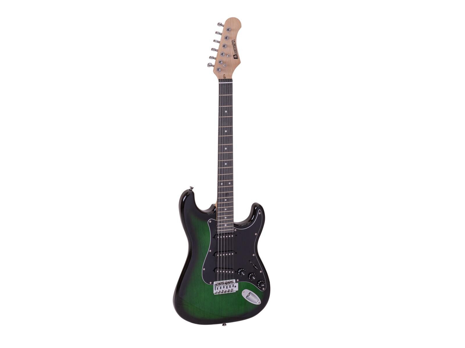 DIMAVERY E-Gitarre DIMAVERY ST-203 E-Gitarre, greenburst