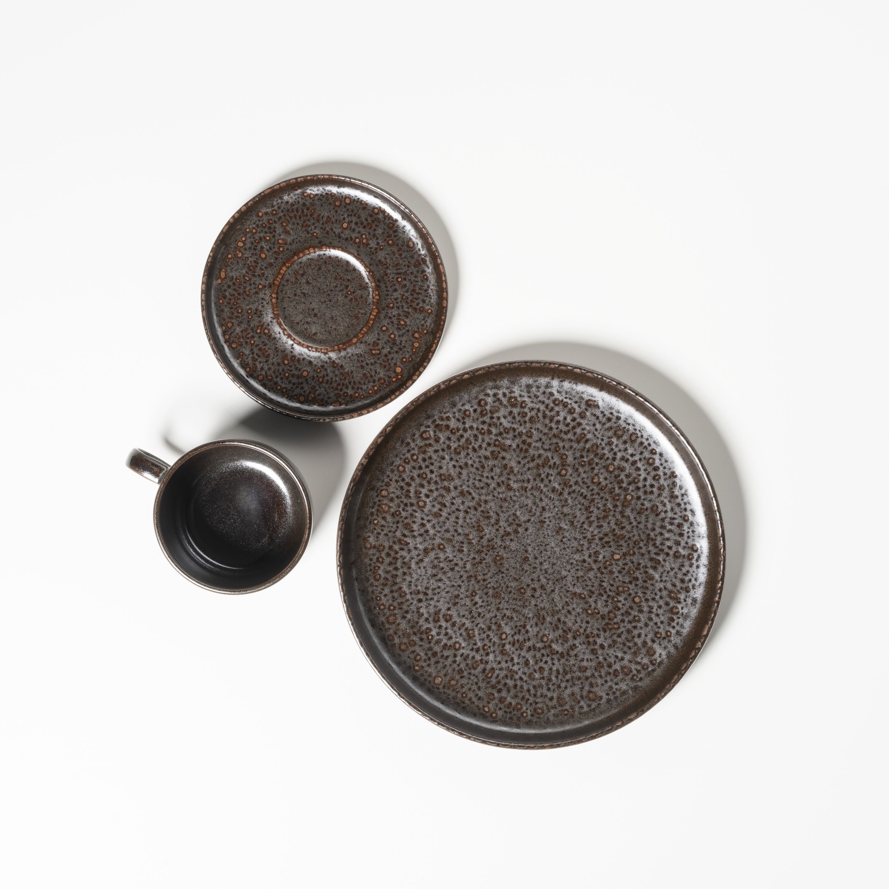 Gipfelstück Kaffeeservice Glockenklang (12-tlg), 4 Personen, Steinzeug