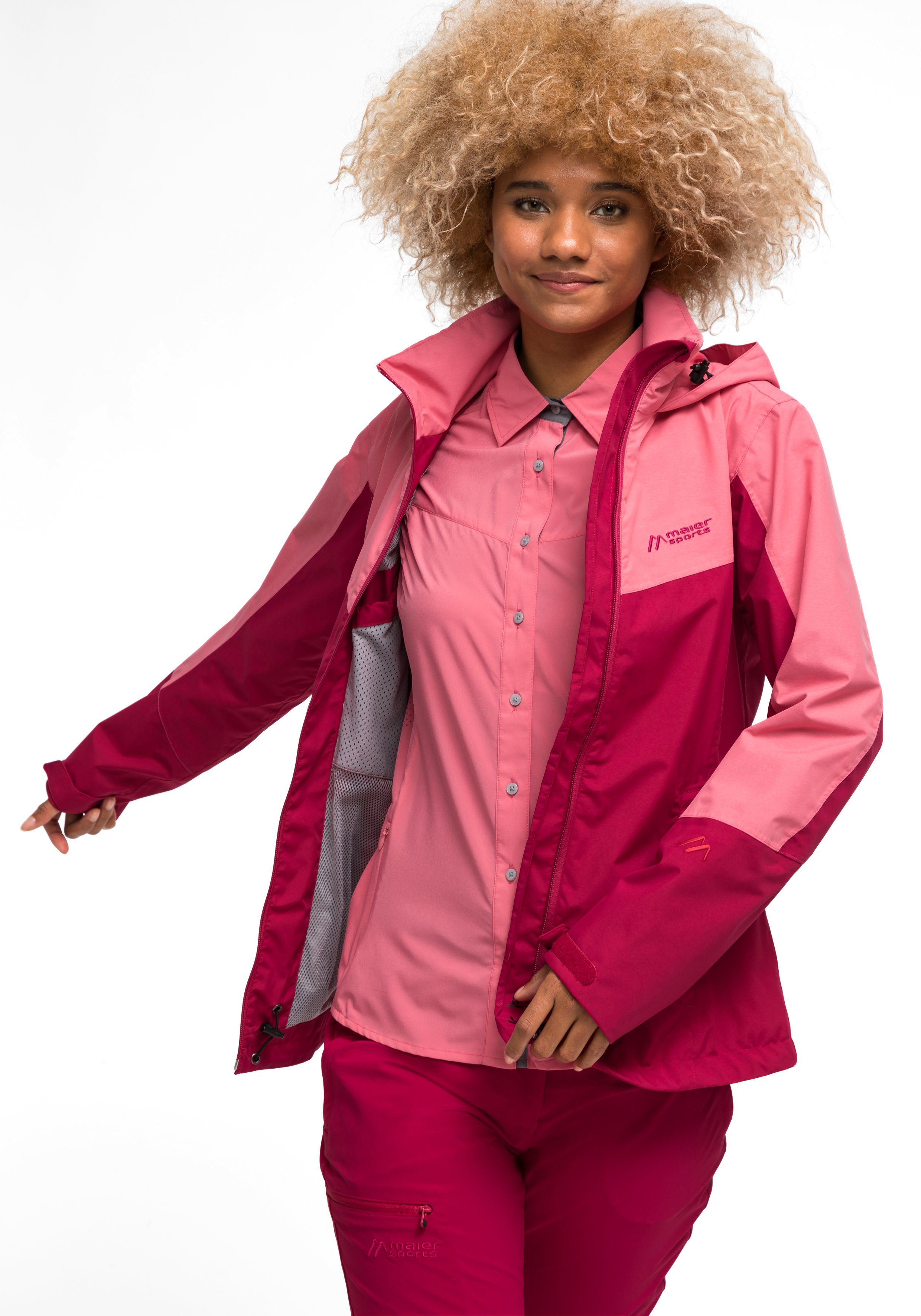 mit Funktionale Wetterschutz Damenjacke Partu Maier Outdoorjacke (1-St), zuverlässigem Sports