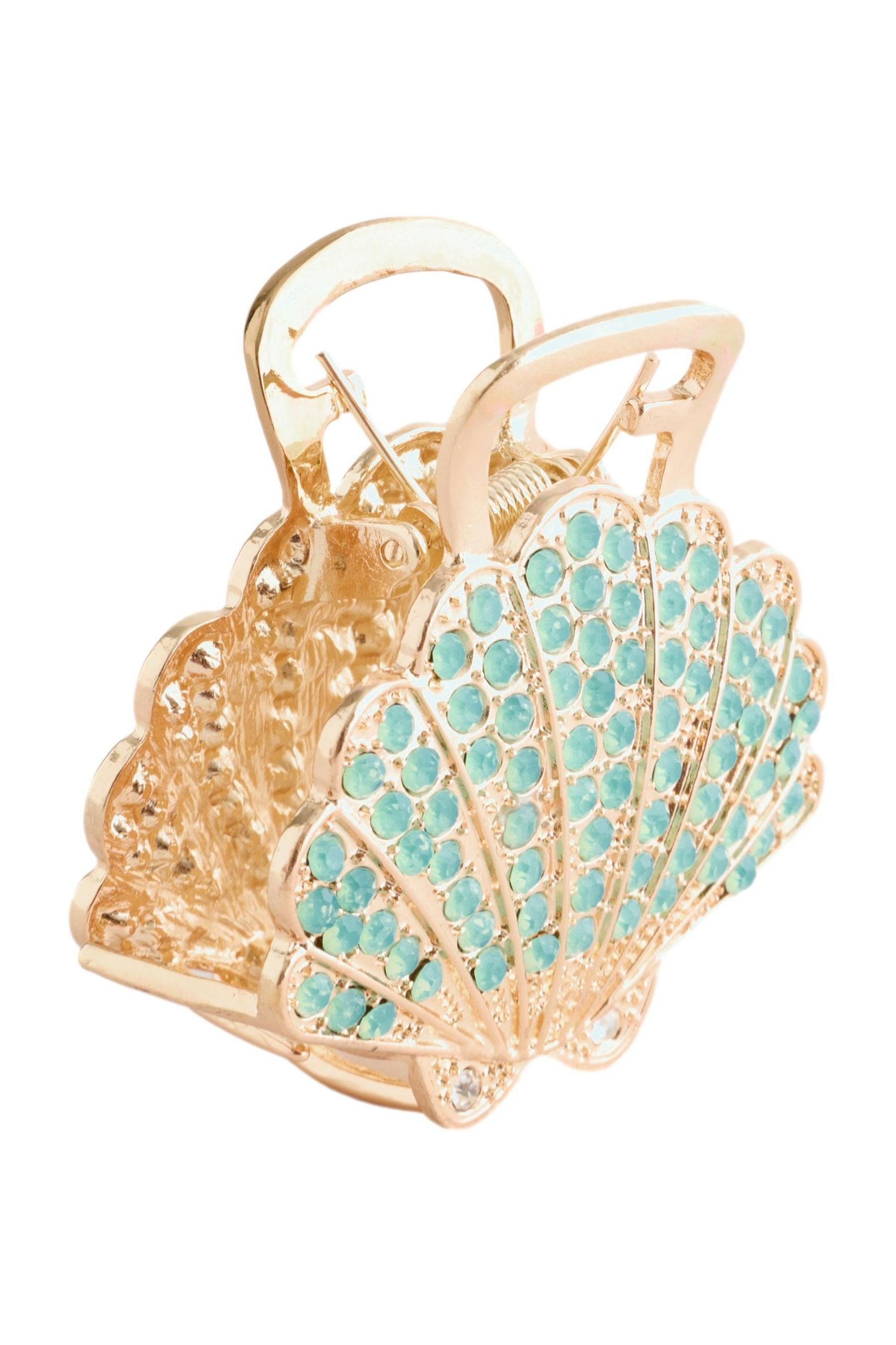 Next Haarclip Glitzernde Haarklammer, Muschel