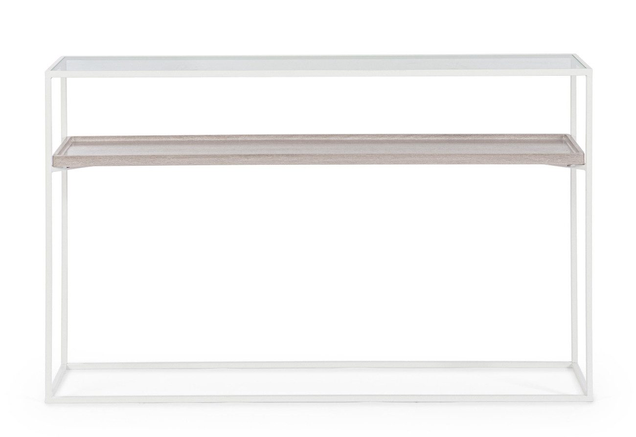 Feeling4Home Konsole Laurel aus Metall, 120 cm