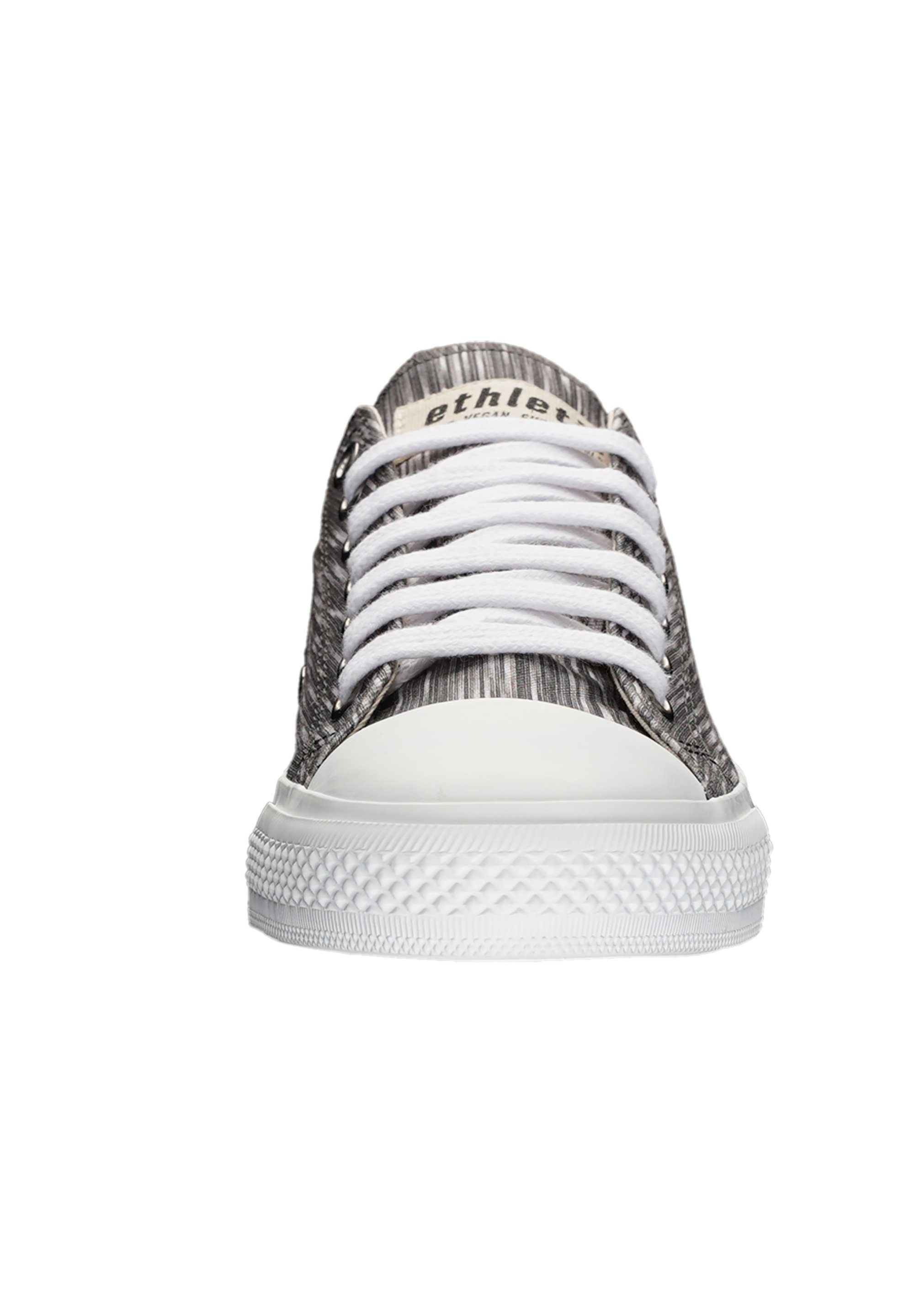 white Lo Fair Cap Trainer Fair, Nachhaltig White ETHLETIC Vegan, Sneaker just Cut grey melange