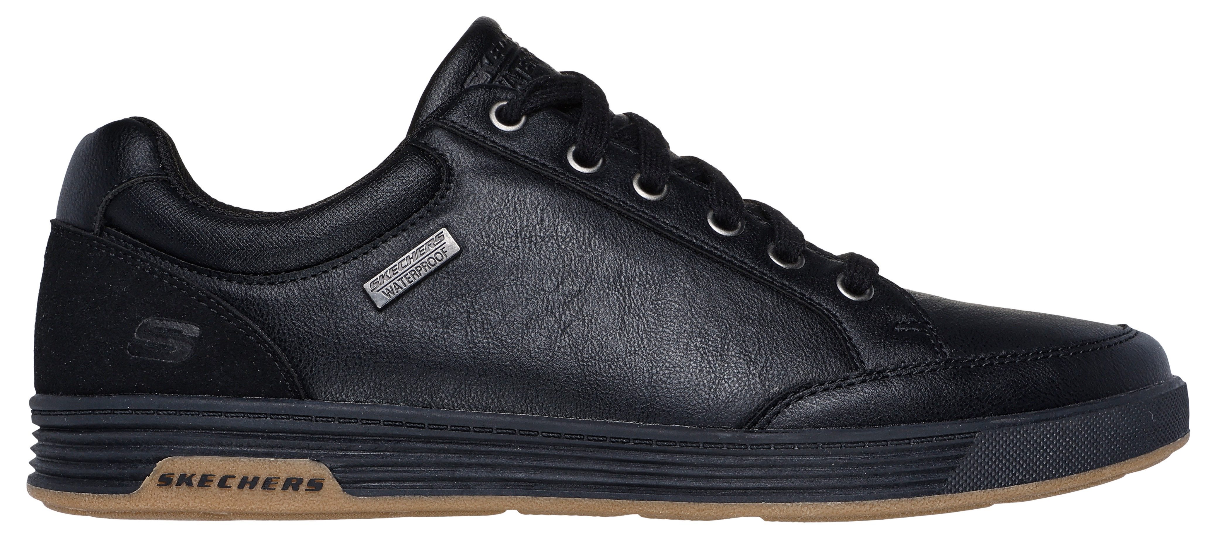 Skechers CAVELL-SPARKMAN Sneaker, Freizeitschuh, Halbschuh, Schnürschuh aus wasserabweisendem Material
