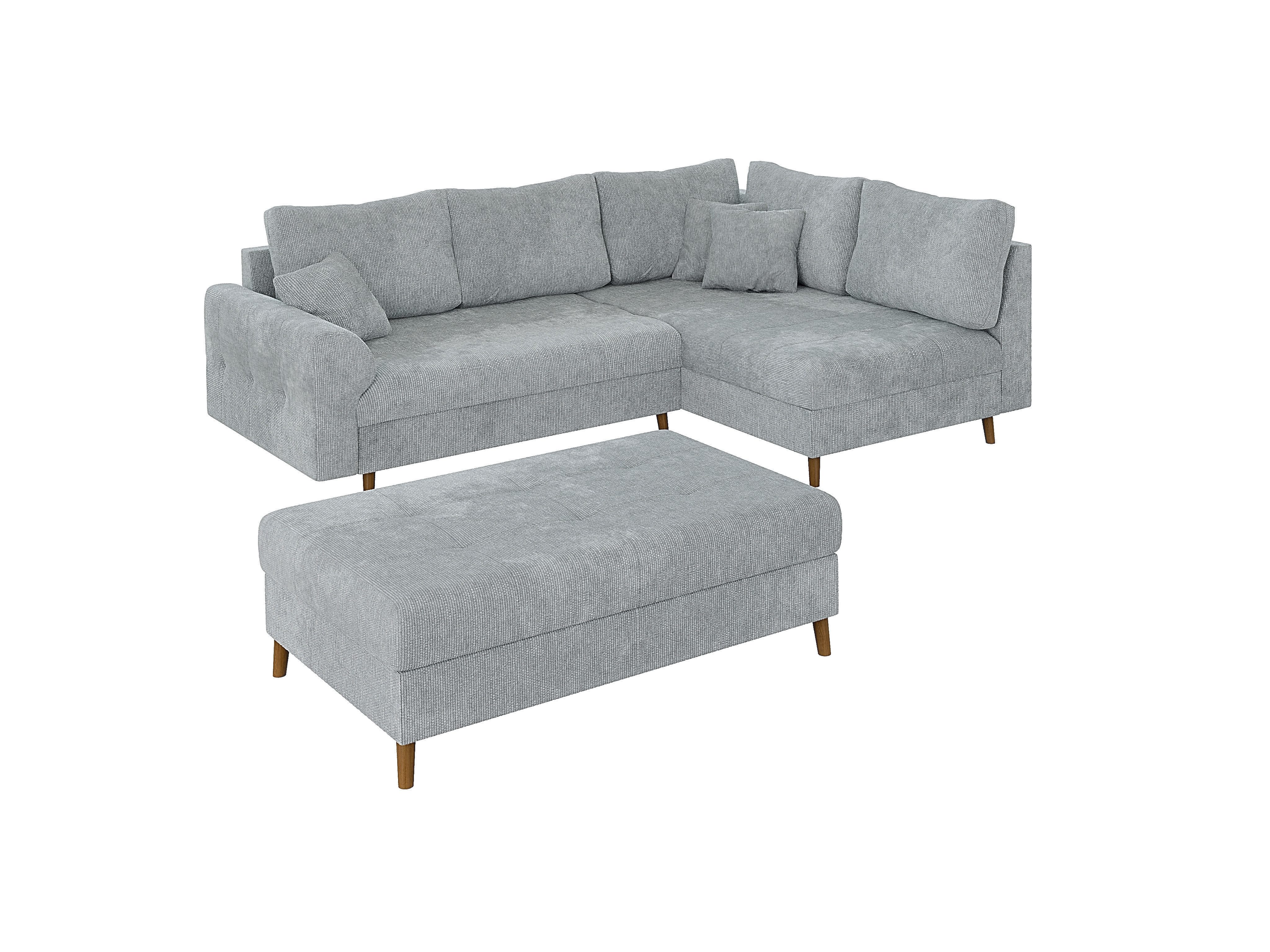 S-Style Möbel Ecksofa mit Schlaffunktion und günstig online kaufen