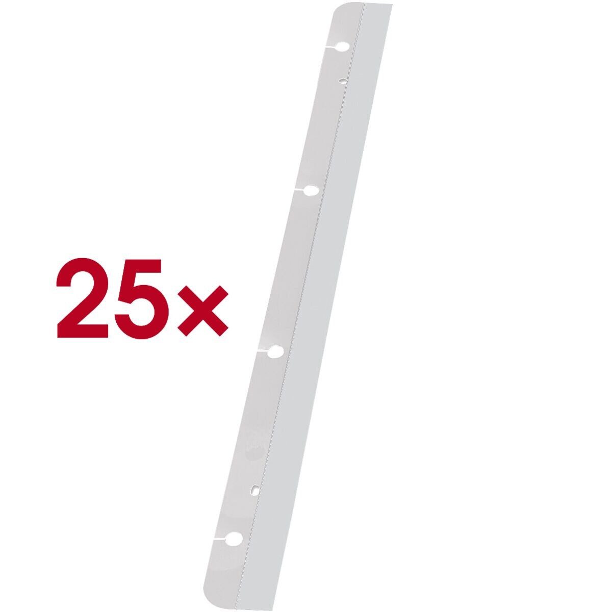 PROBECO Abheftstreifen, für A4 seitliche Öffnung, selbstklebend, mit Universallochung