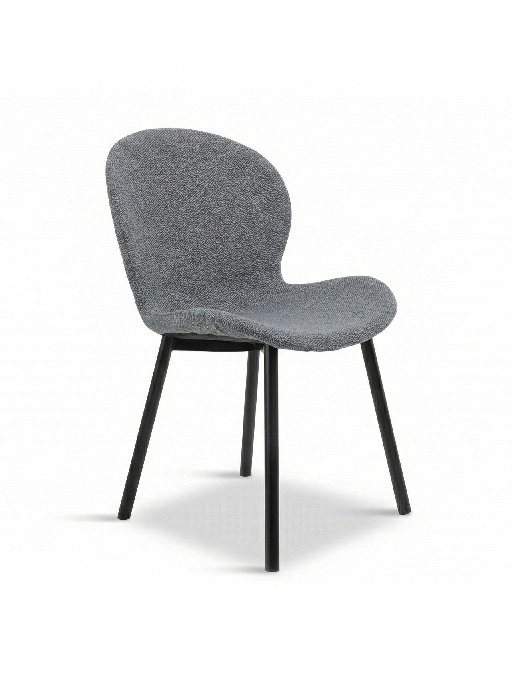 faee Schalenstuhl Nordlys, aus hochwertigem Stoff, Gestell Metall, passt zu vielen Stilen