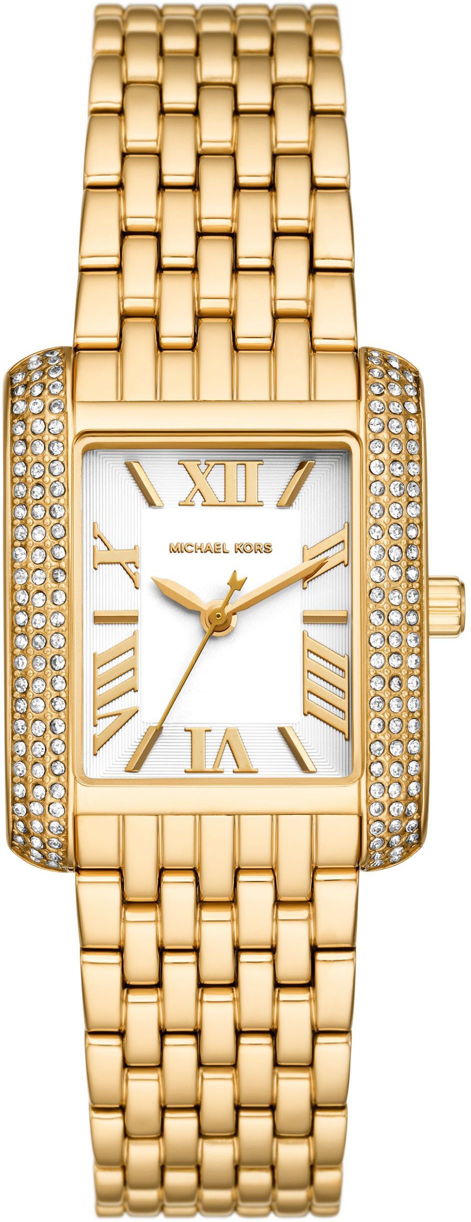 MICHAEL KORS Quarzuhr Emery MK4826, Armbanduhr, Damenuhr, analog, Edelstahlarmband