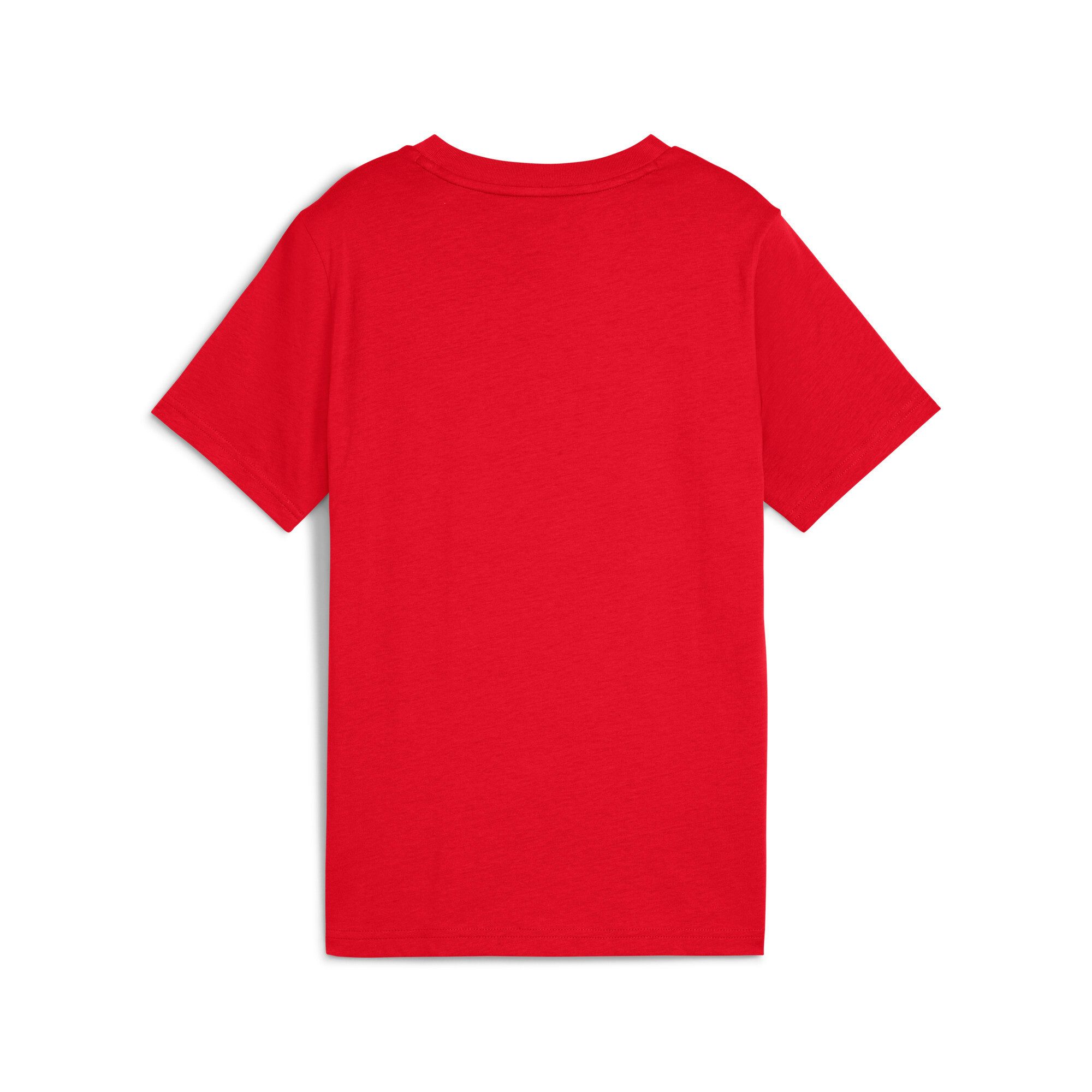 PUMA T-Shirt ESS 2 COLOR NO1 LOGO TEE B mit Rundhalsausschnitt, Kurzarm, ohne Kapuze
