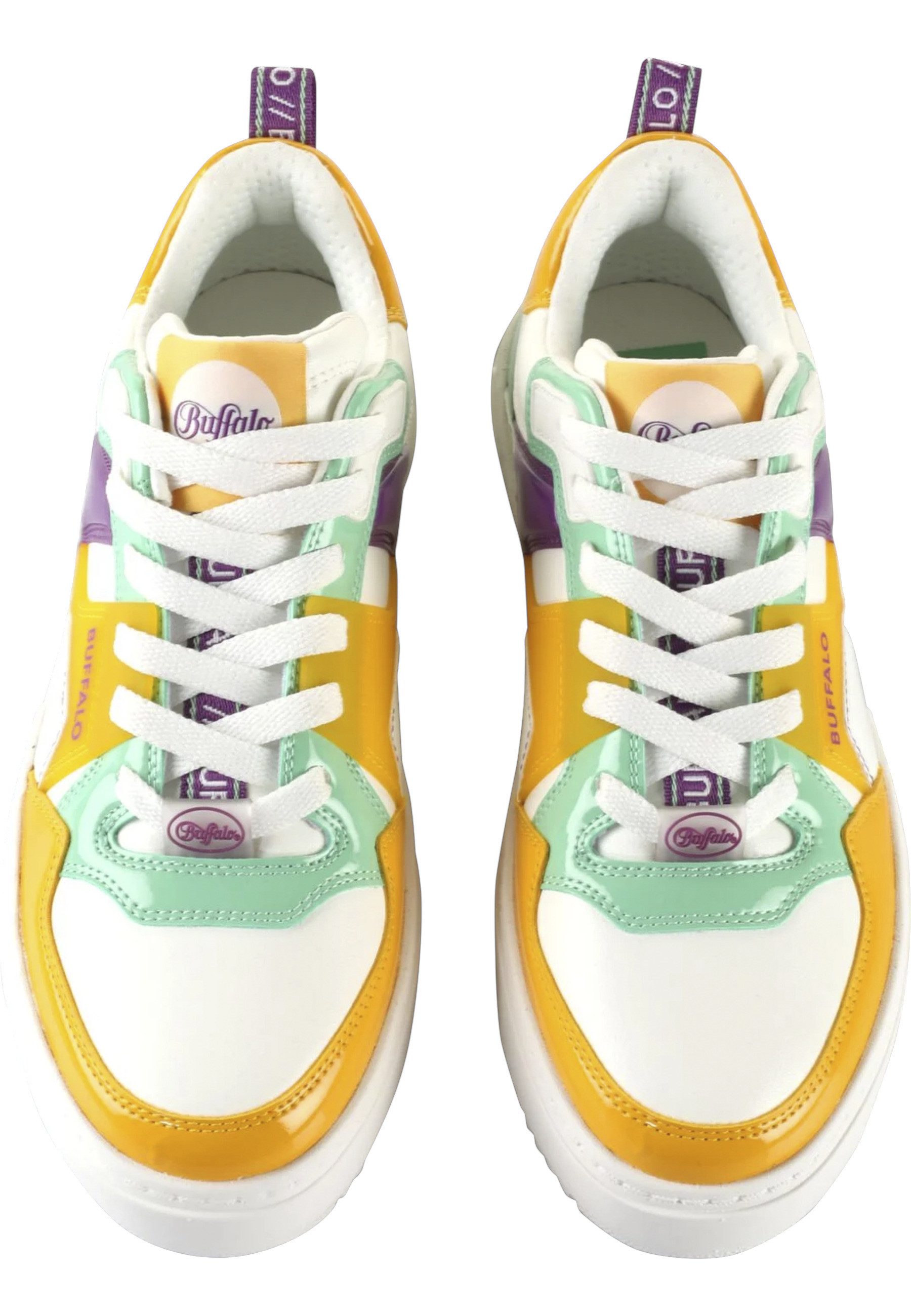 Buffalo Damen Buffalo Rse V2 Vegan Nappa/Patent Trainingsschuh