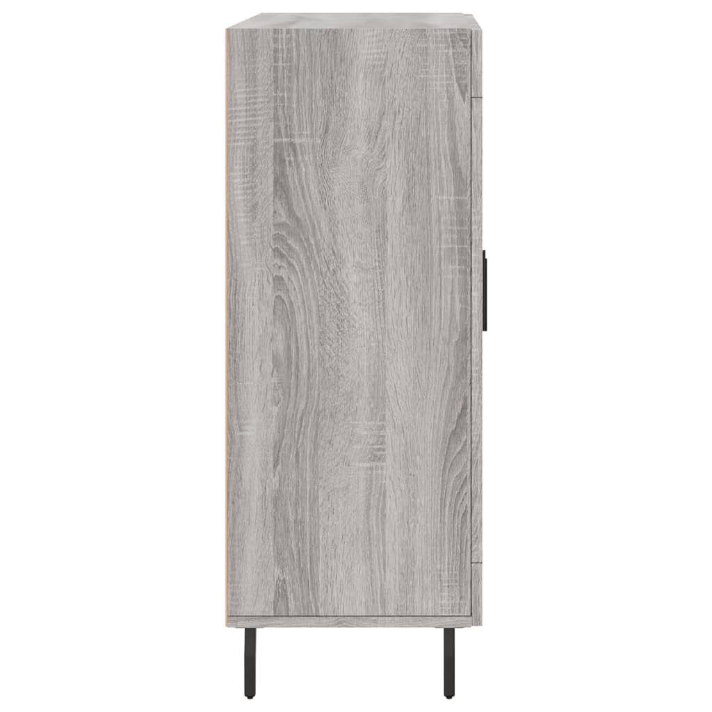 vidaXL (1 Sideboard Holzwerkstoff 69,5x34x90 Sideboard cm Grau St) Sonoma