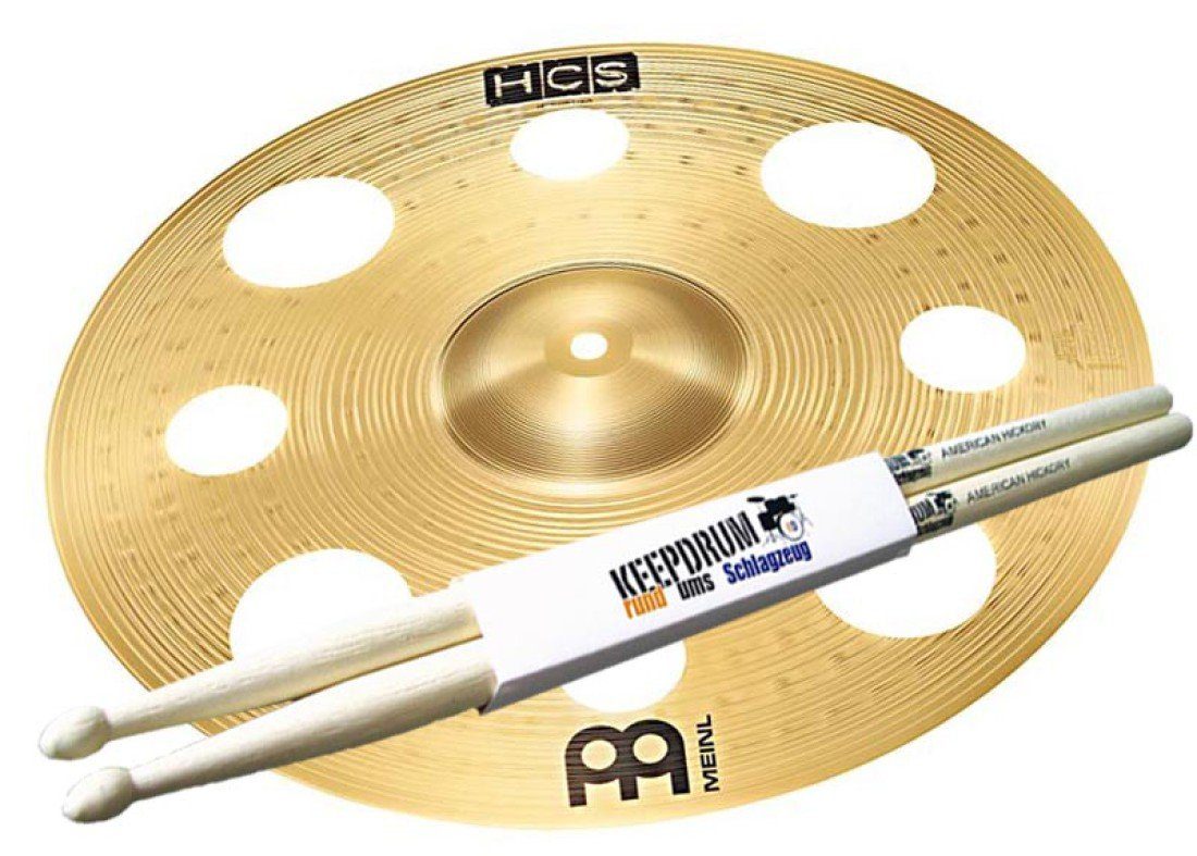 Becken Meinl HCS16TRC Trash Crash 16 Becken mit Sticks
