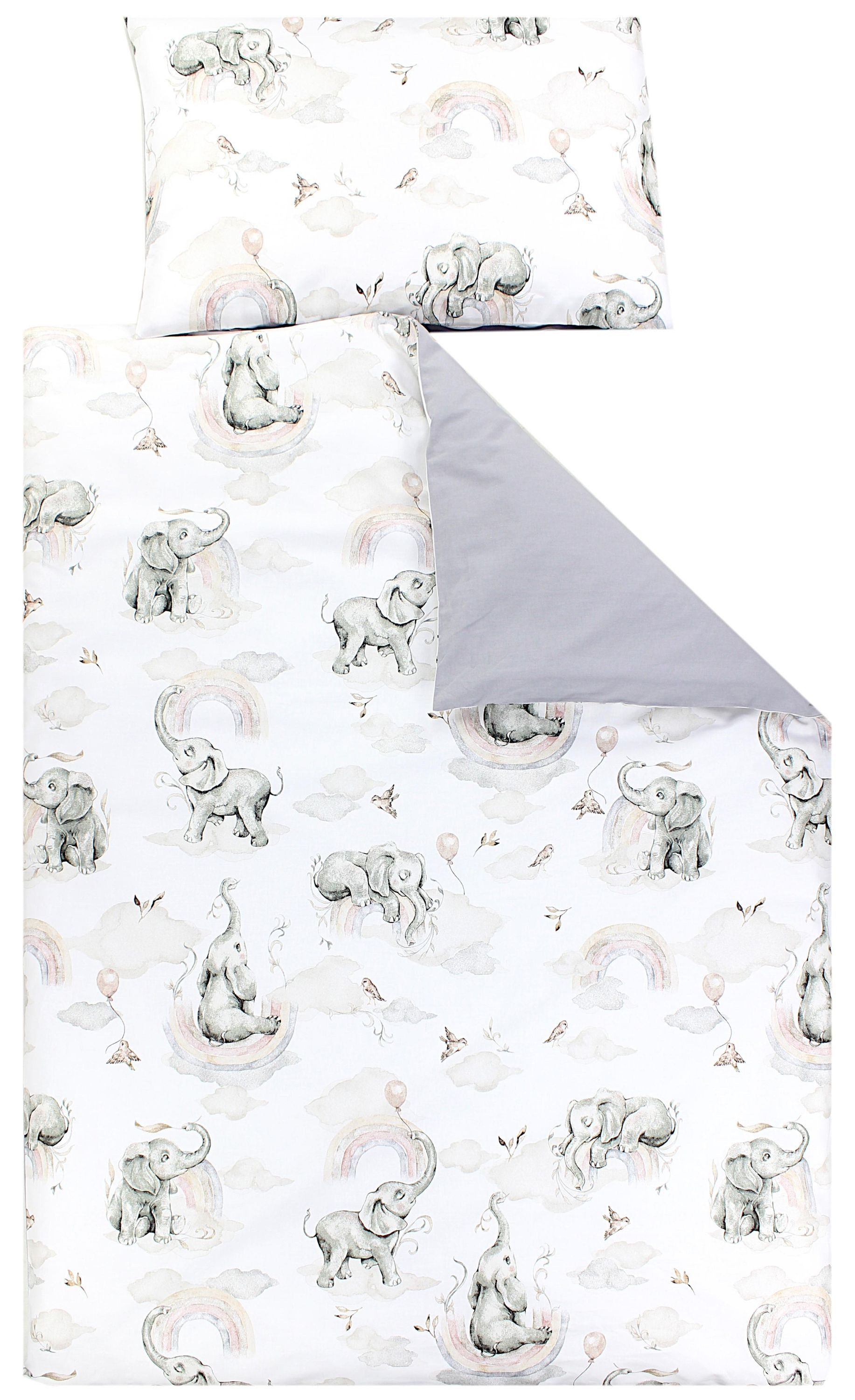 TupTam Kinderbettwäsche TupTam Kinder Bettwäsche Gemustert 2-Teilig Wendebe günstig online kaufen