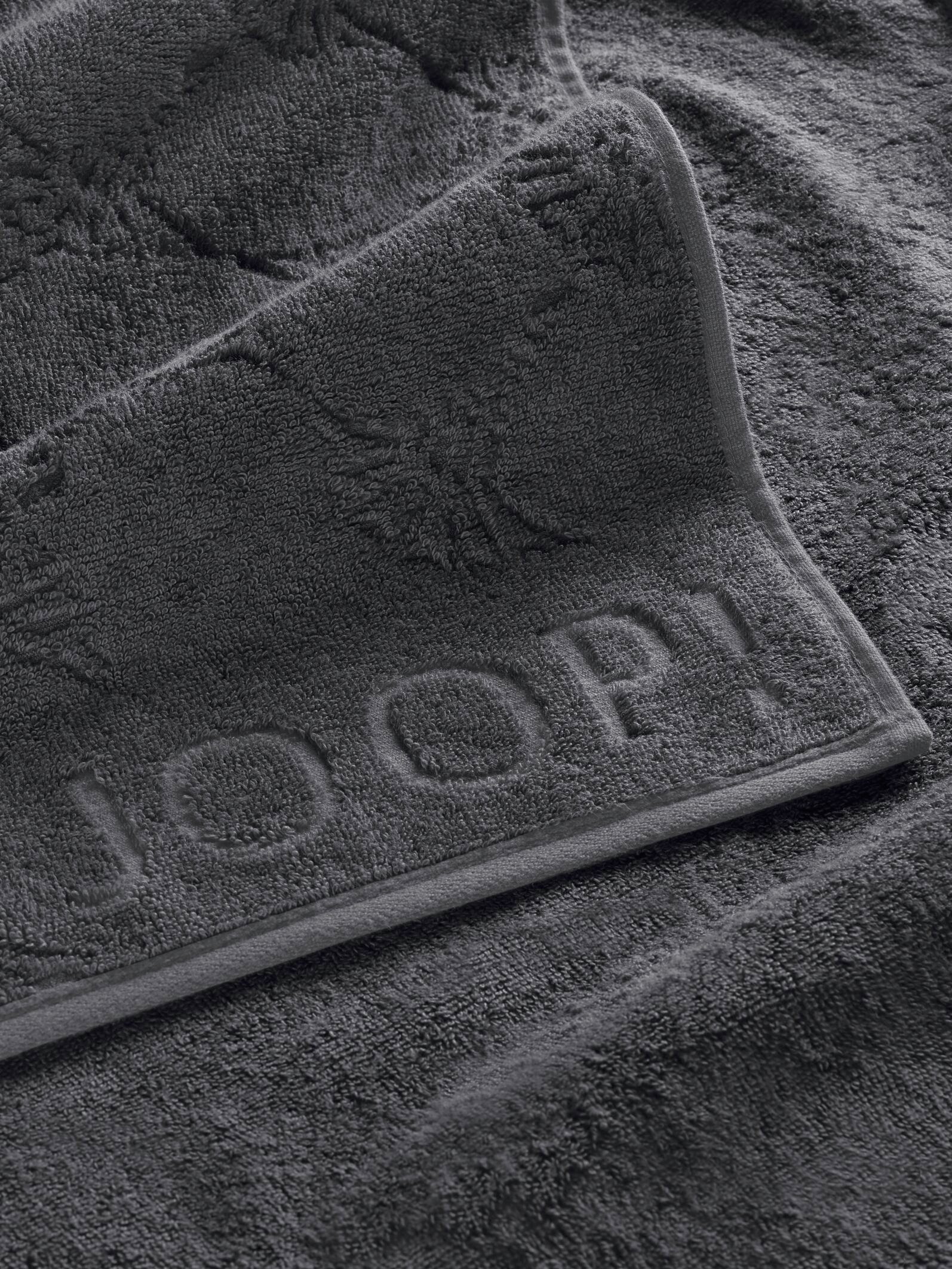 Joop! Textil - JOOP! (1-St) Anthrazit UNI CORNFLOWER Saunatuch LIVING Saunatuch,
