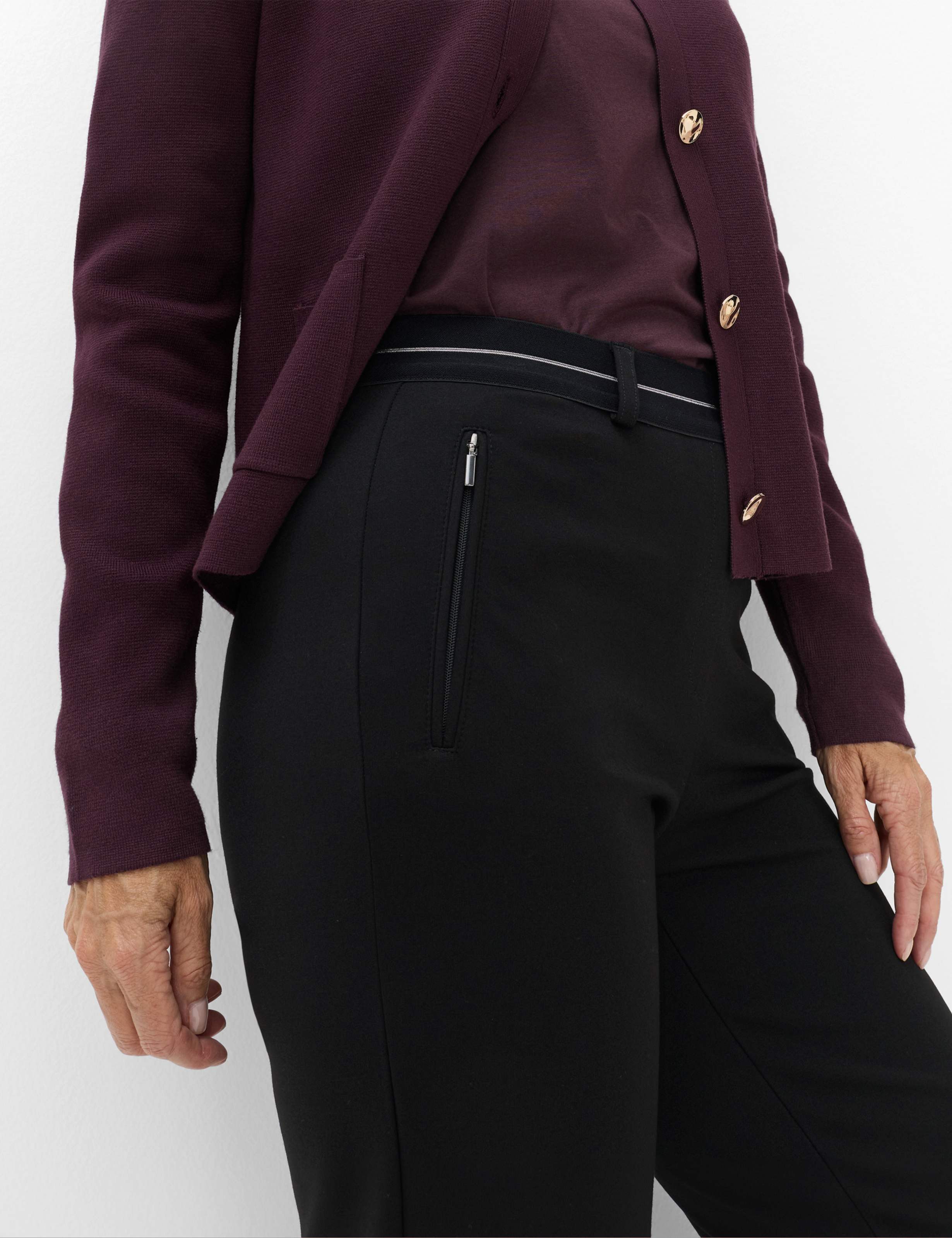 RAPHAELA by BRAX Boyfriend-Hose Style CILLY Jersey: Schlupfhose im Comfort Plus Fit – Bild 3 von 5