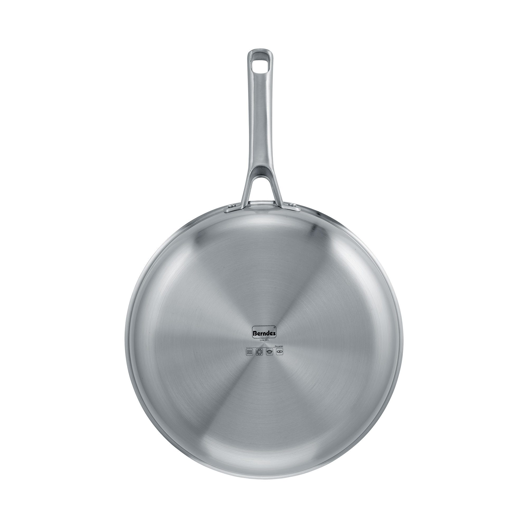 Berndes Bratpfanne 20, 24, 28 oder 32 cm, poliert - Tricion Plasma, 3-Schicht-Material