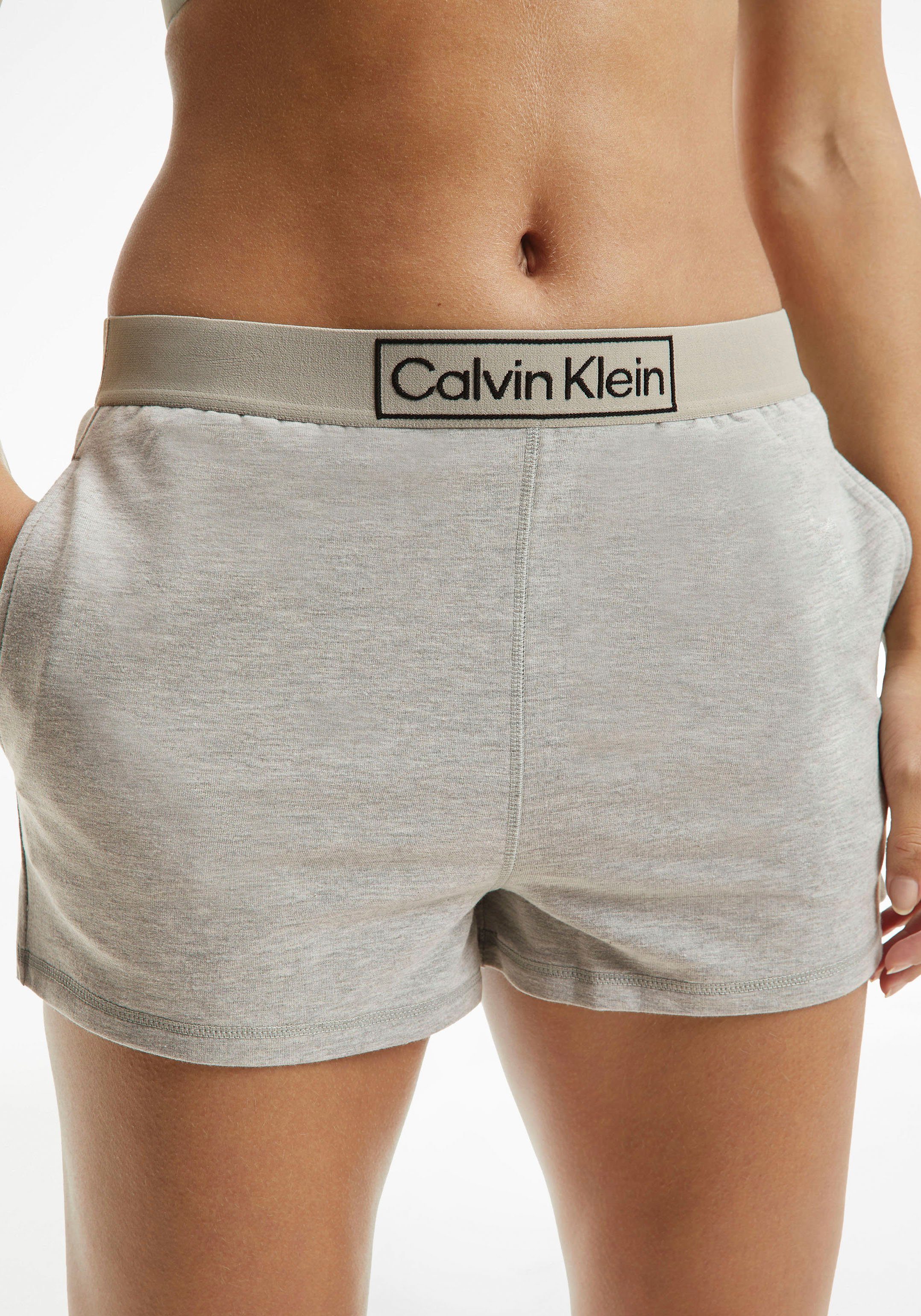 Underwear Calvin bequemen Gummizug Klein Schlafshorts mit