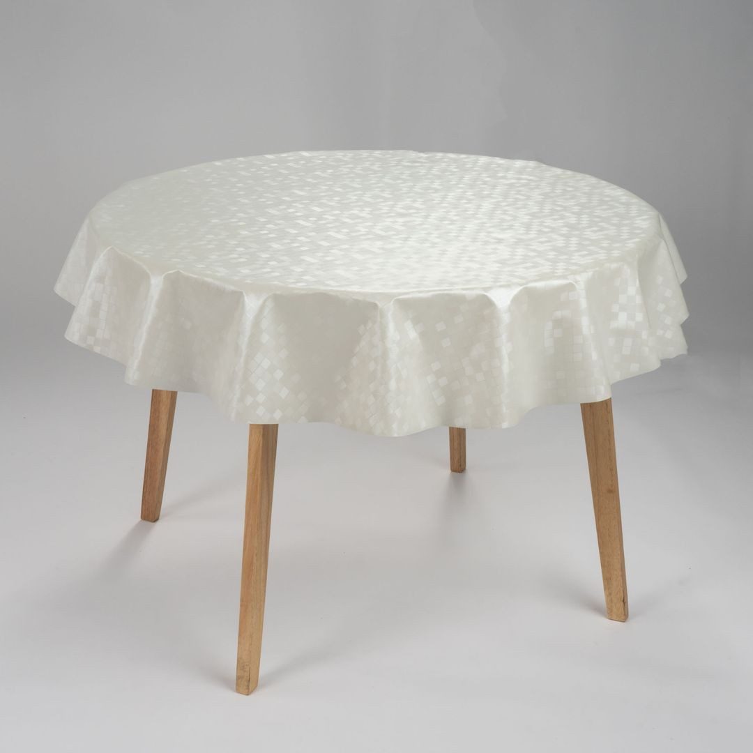 laro Tischdecke runde 140 cm Wachstuchtischdecke günstig online kaufen