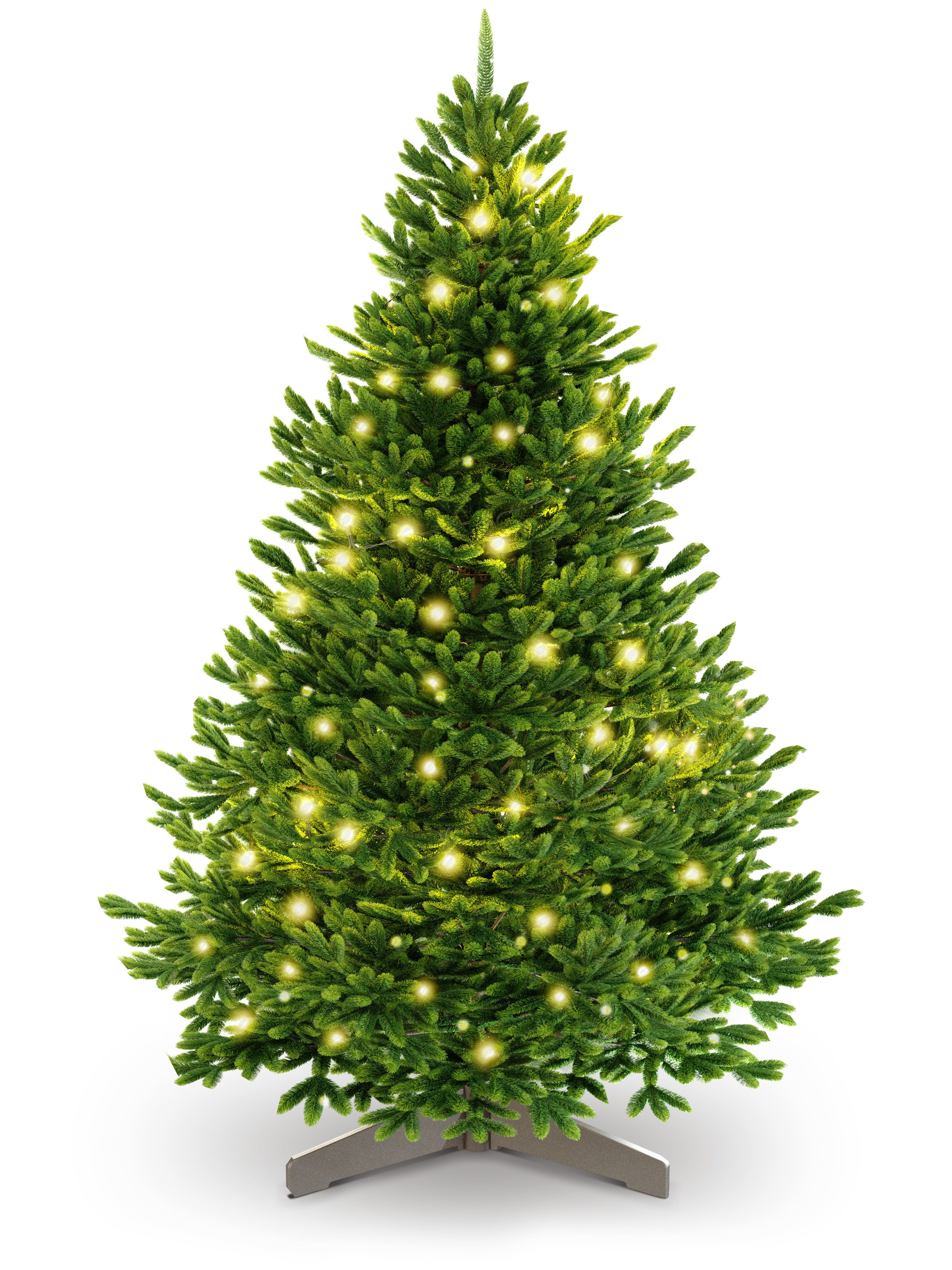 ArtiTree Künstlicher Weihnachtsbaum Künstliche Nordfichte mit LED – Weihnachtsbaum naturgetreu