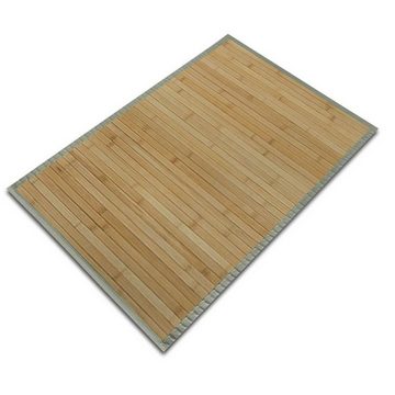 Teppich Twillight, Bambusmatte, verschiedene Größen, ideal fürs Badezimmer, Karat, rechteckig, Bambus
