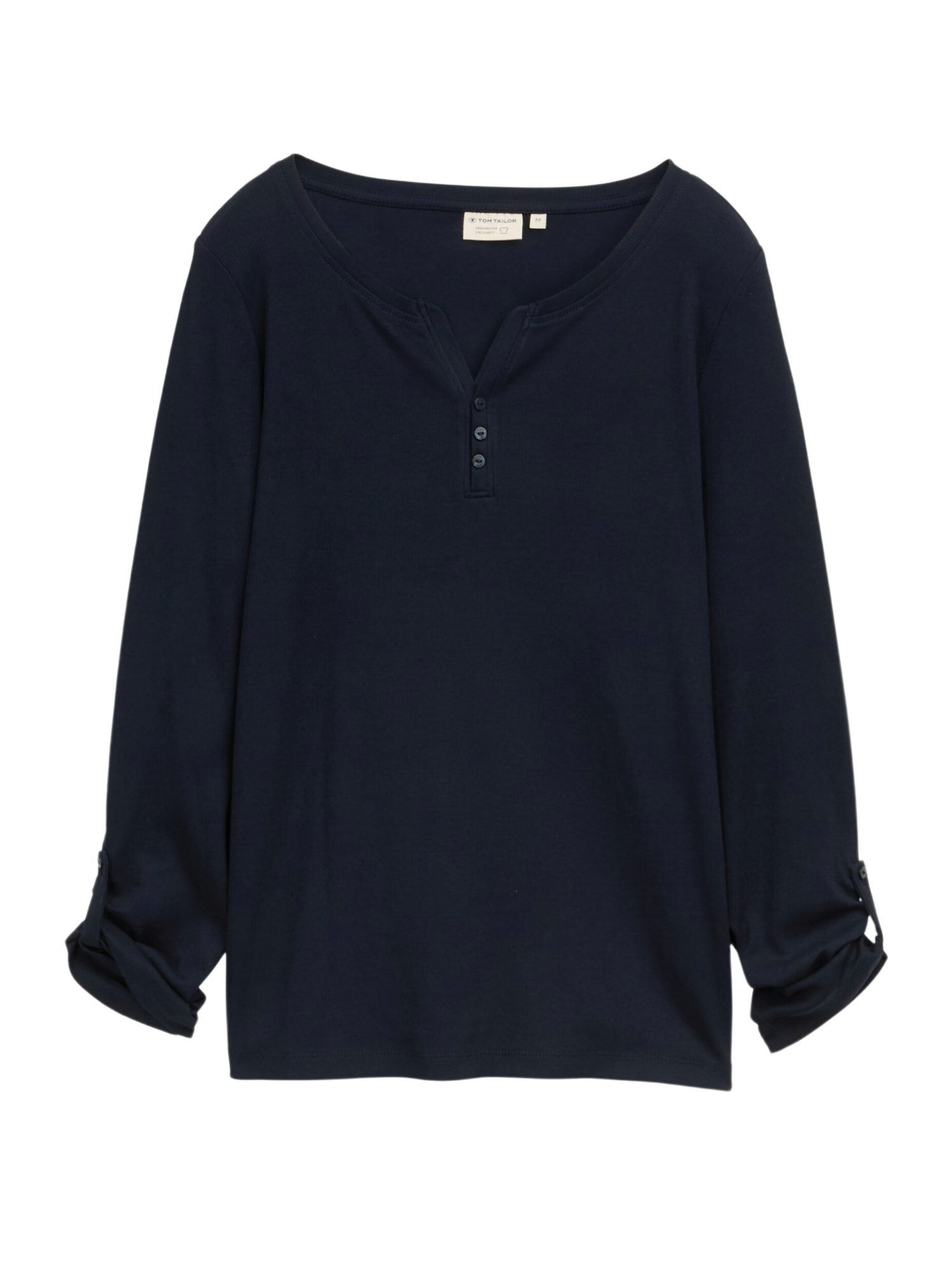 TOM TAILOR Langarmshirt (1-tlg) Plain/ohne Details