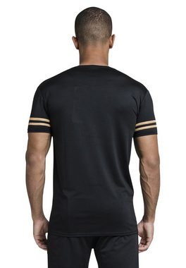 Siksilk T-Shirt SikSilk T-Shirt S/S MESH BOUND GYM TEE SS19308 Black Gold Schwarz