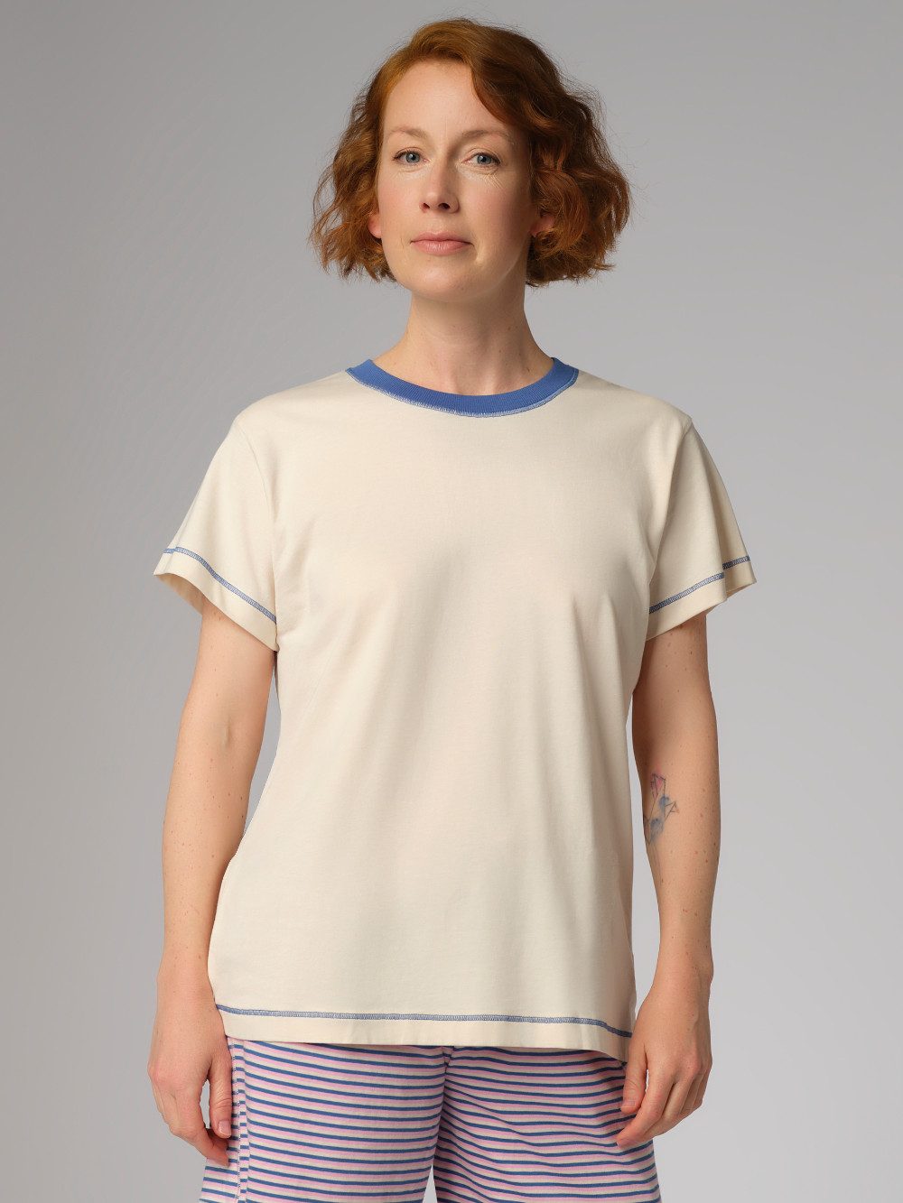 comazo Kurzarmshirt aus Baumwolle