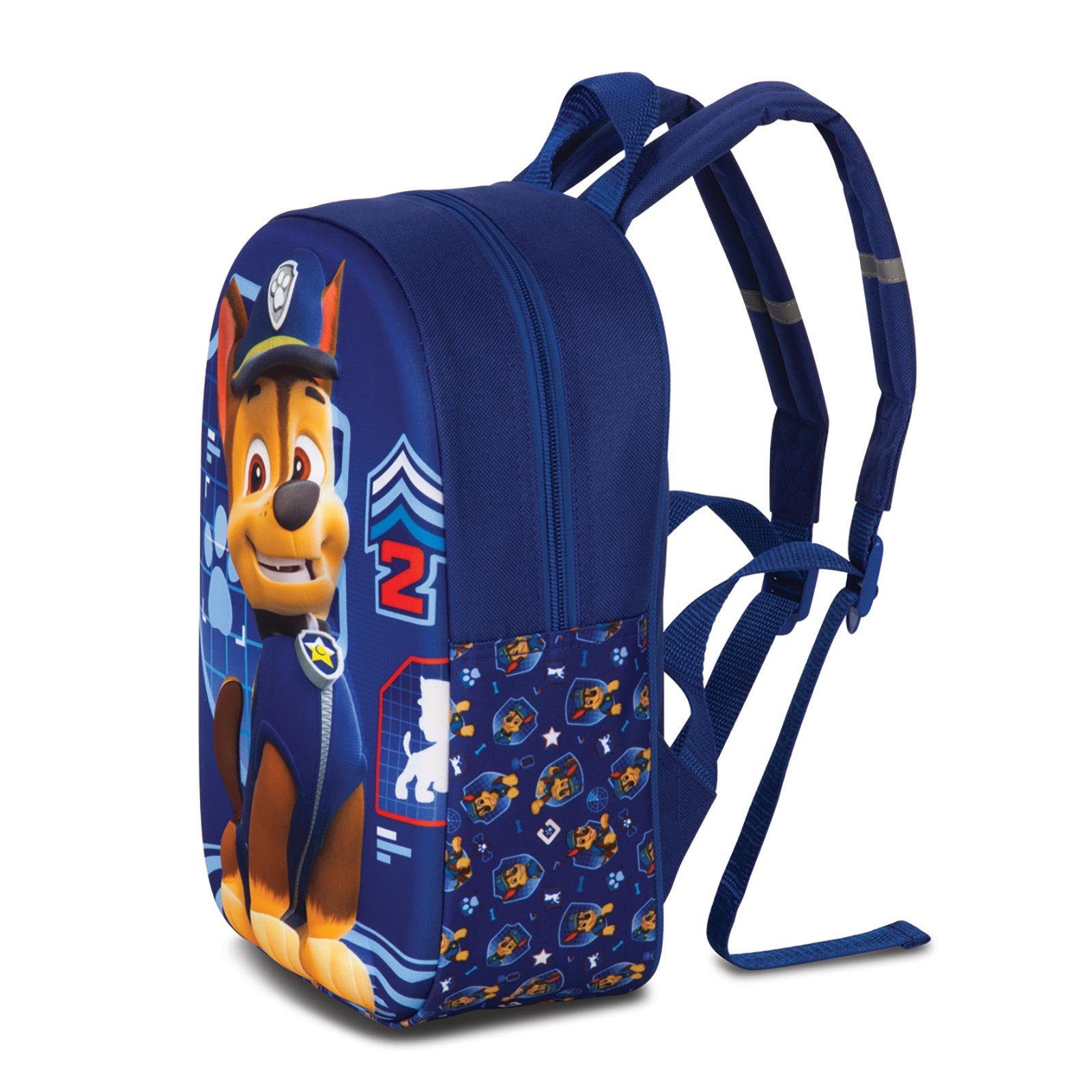 3D 29 Rucksack Sieber cm Patrol Kinderrucksack fabrizio® Kids Paw Fabrizio