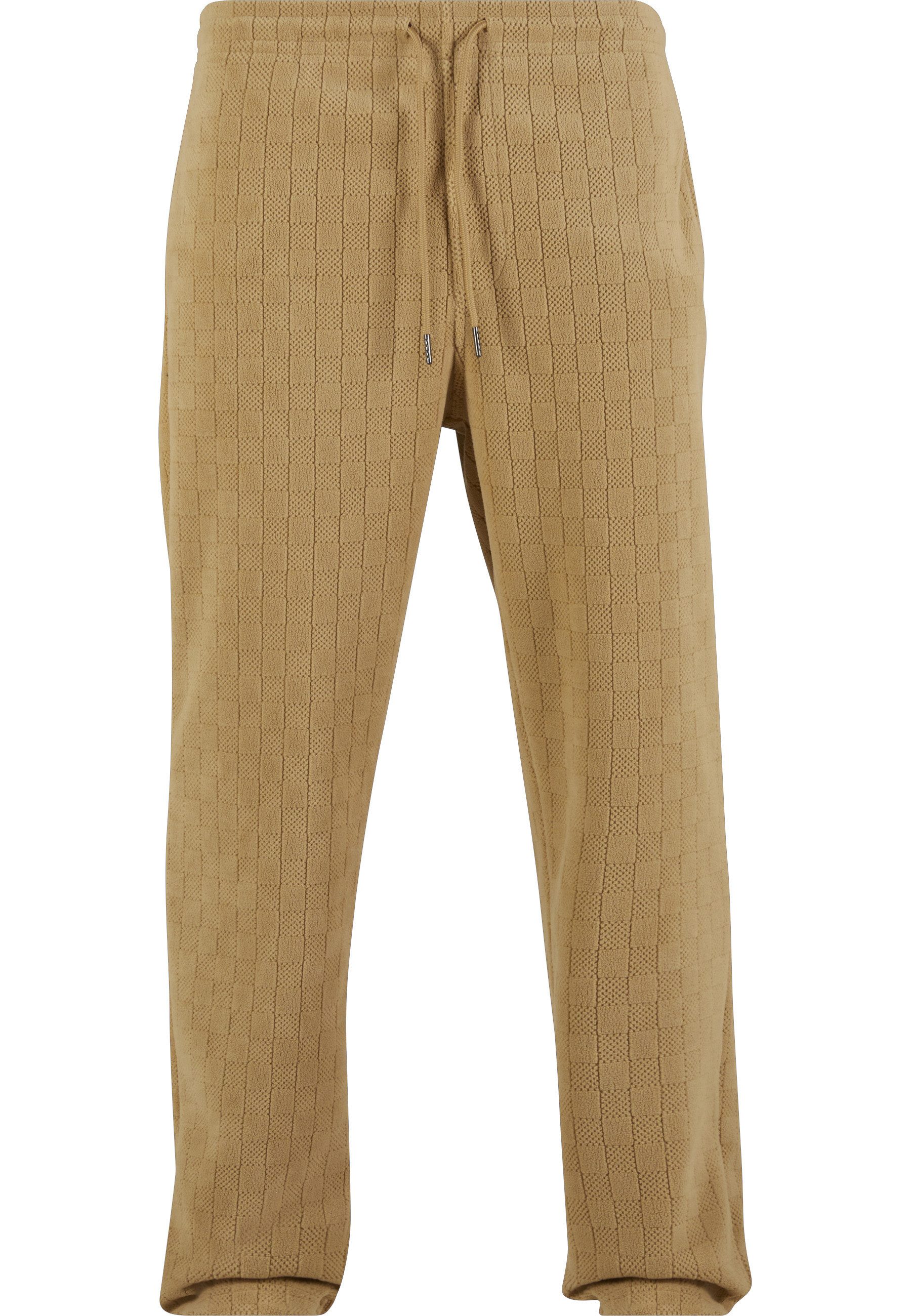 URBAN CLASSICS Jogginghose Urban Classics Jacquard Velvet Wide Sweatpants (1-tlg)