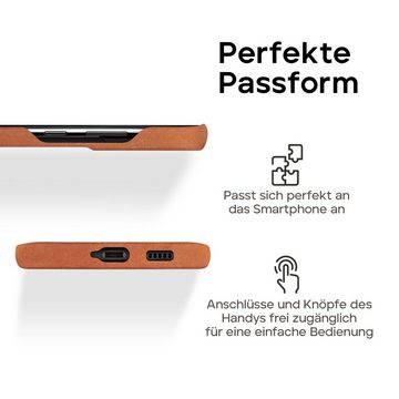 wiiuka Smartphone-Hülle skiin MORE Handyhülle für Samsung Galaxy S23 Plus, Handgefertigt - Deutsches Leder, Premium Case