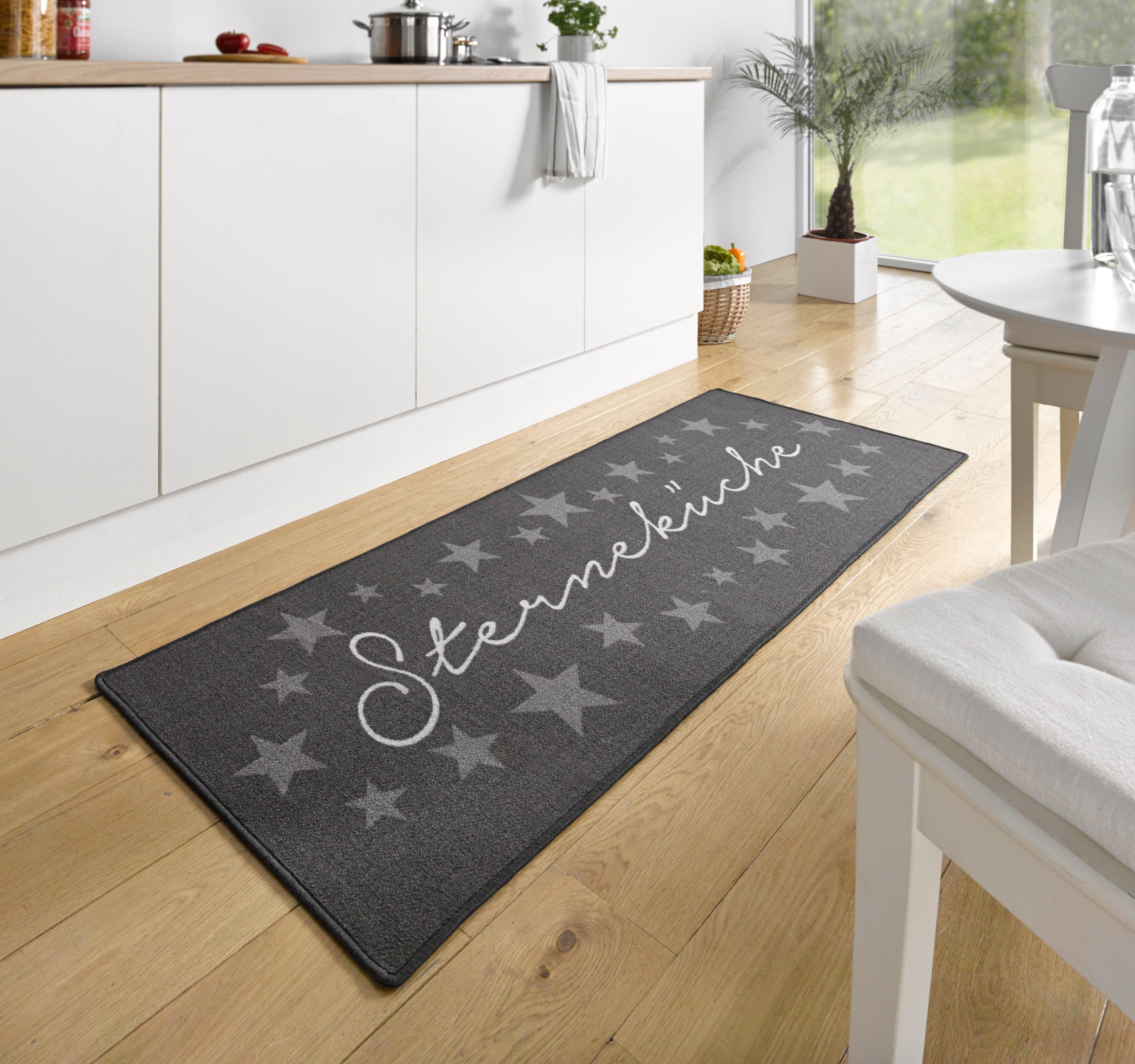 HANSE Home Küchenläufer Sterneküche, rechteckig, Höhe: 8 mm, Läufer, Rutschfest, Küchenteppich, Küche, Teppich, Pflegeleicht, Flur