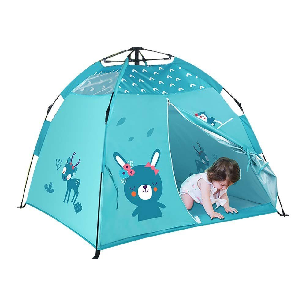 Outdoor Kinderzelt Indoor-Spielzelt Babyzelt Spielhaus Camping Zelt für Kinder 