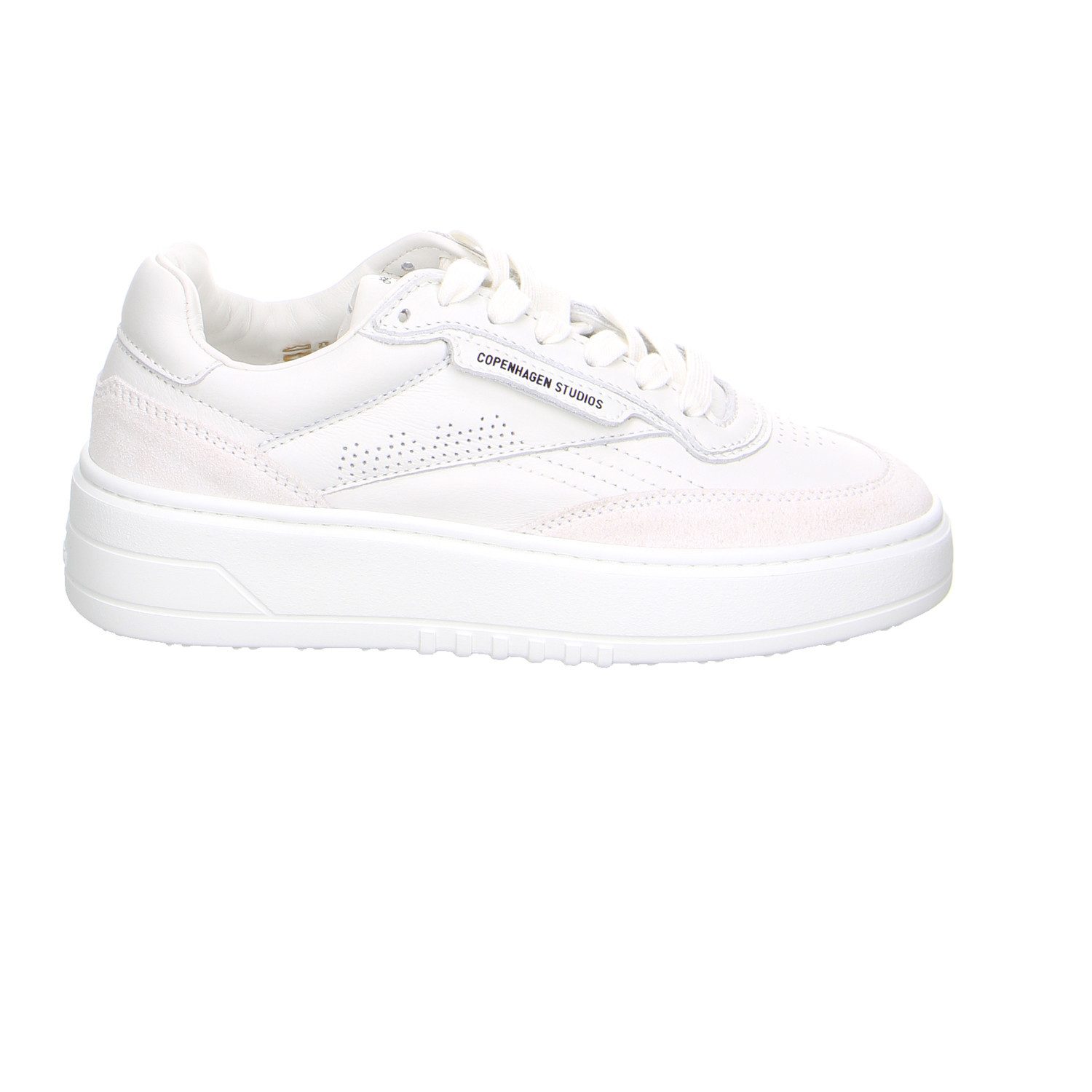 Copenhagen Studios Copenhagen Cph489 White Leder Schnürschuhe weiss Schnürs günstig online kaufen
