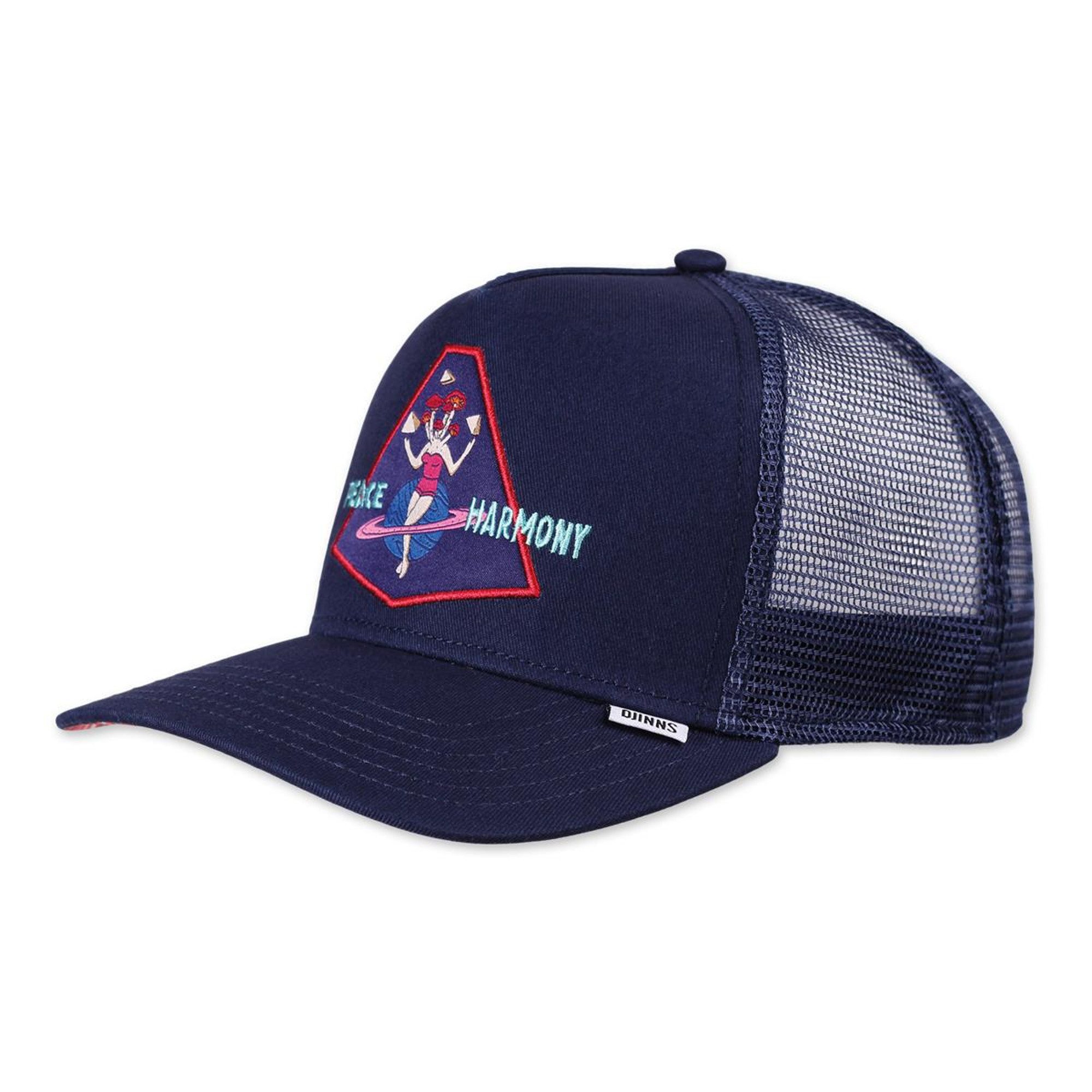 Djinns Trucker Cap Djinns HFT Cap Peace & Harmony (Basecap, Basecap, Meshcap, Trucker Kappe)