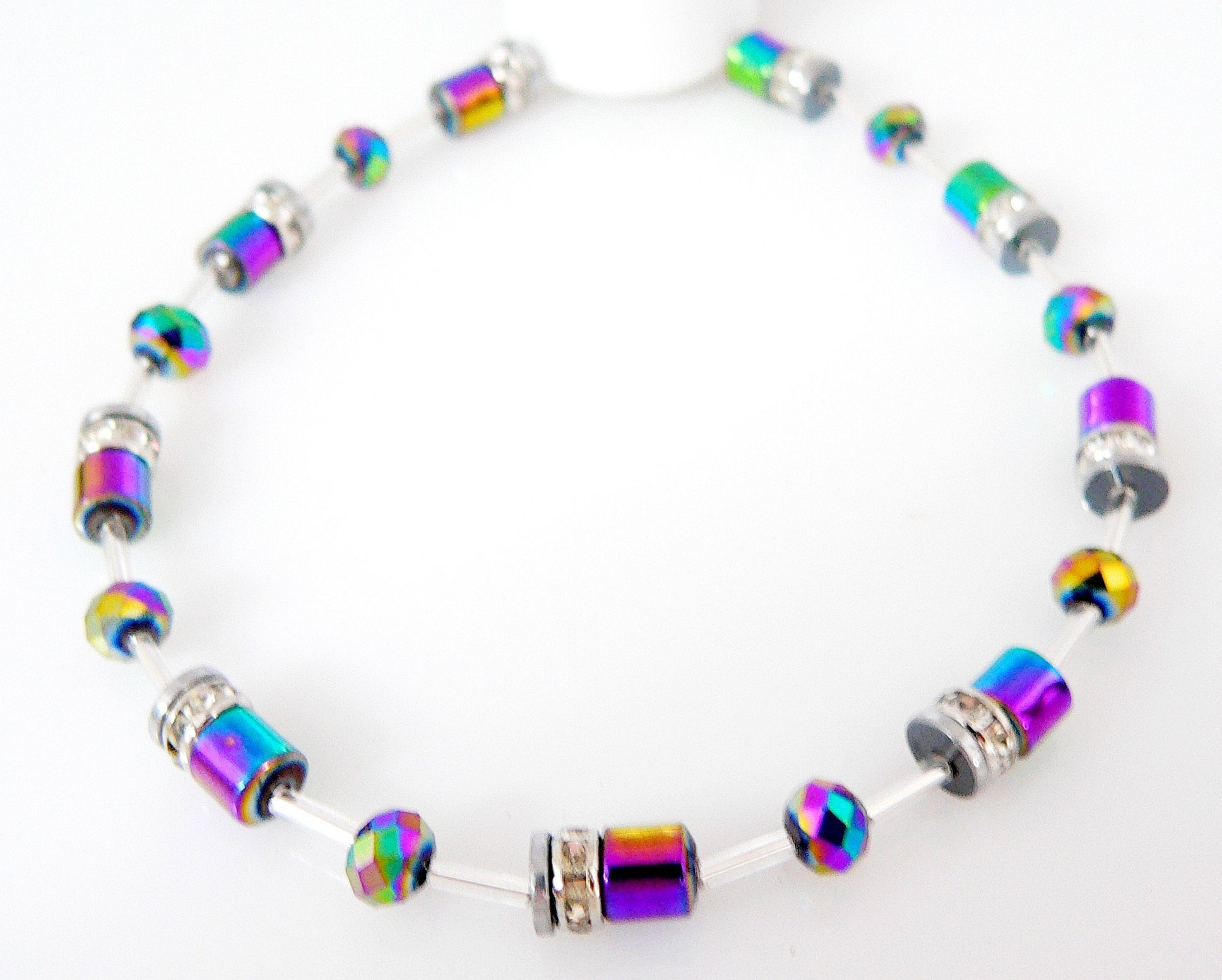 traumschmuck Perlenarmband 607-a Armband Walzen Hämatit günstig online kaufen