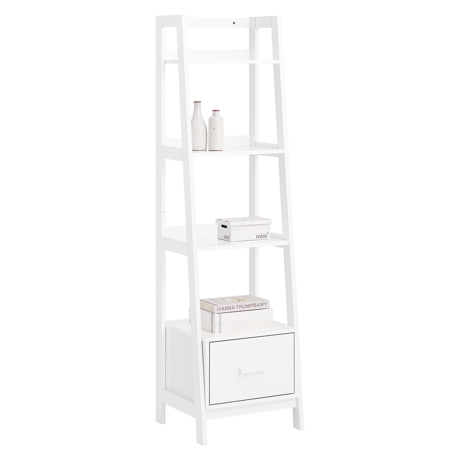SoBuy Leiterregal FRG116, Bücherregal Standregal Badregal günstig online kaufen
