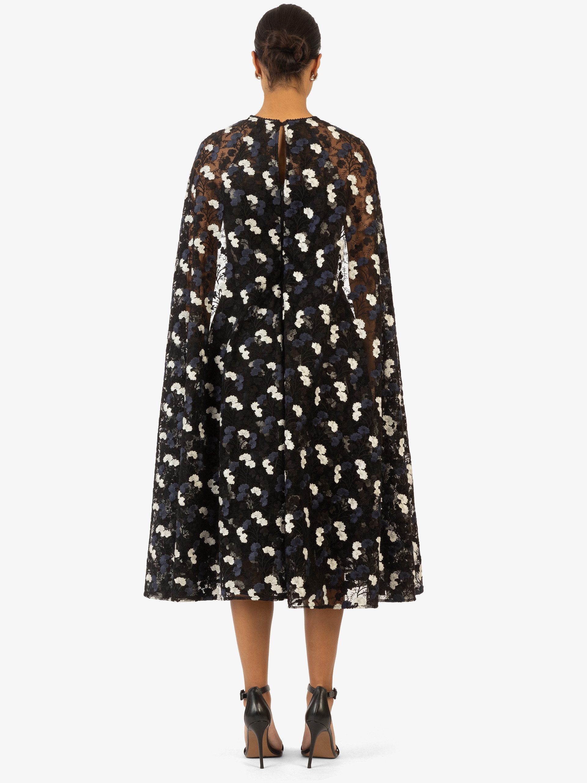 Kraimod Abendkleid aus transparenter Florenspitze