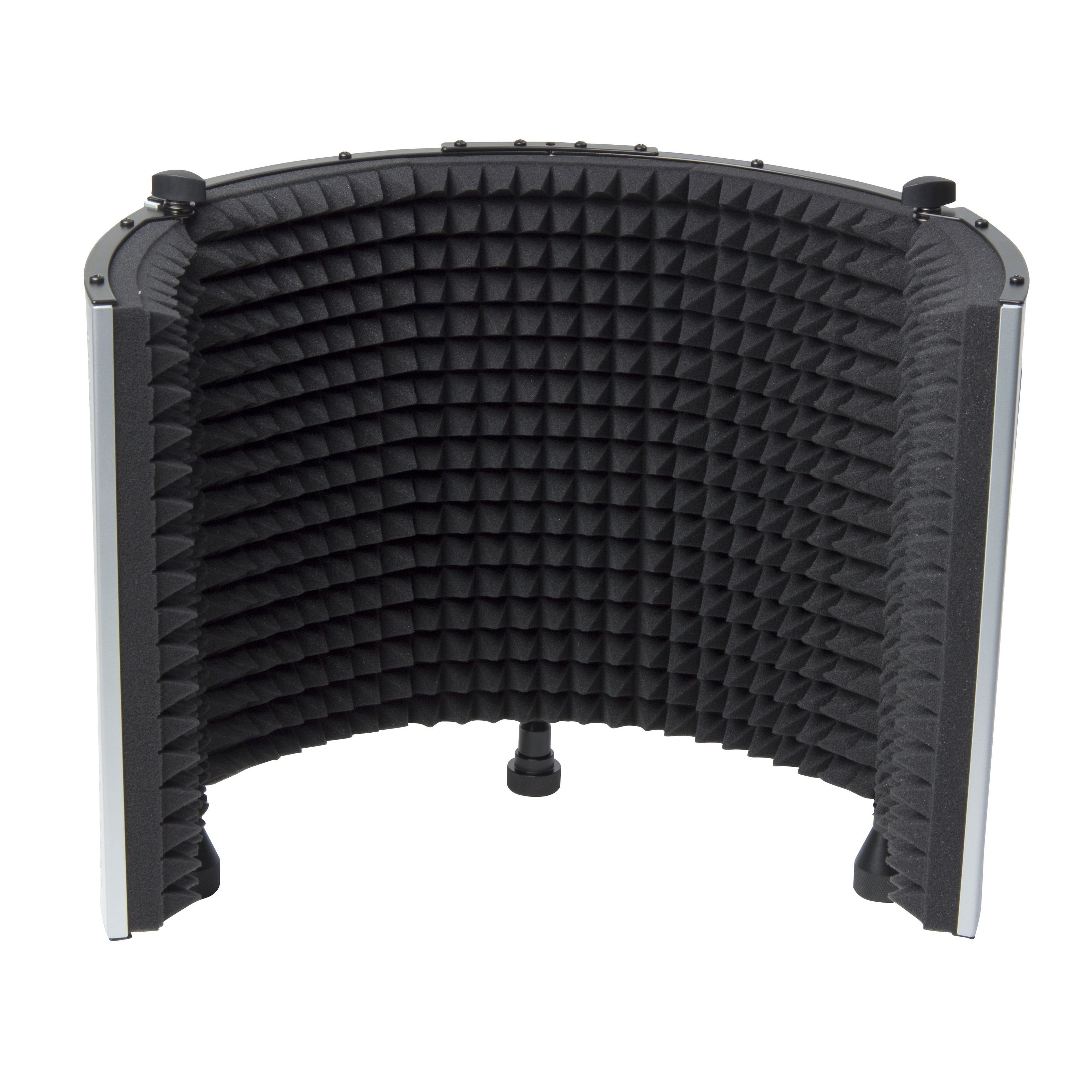 FAME Mikrofon-Halterung, (Pro Serie Mic Reflexion Screen Premium Akustisch Optimierter Reflexion Filter Schutz vor Übersprechungen Nebengeräuschen Faltbar Einfache Montage Ideal für Podcasts Sprachaufnahmen Mobile Nutzung, Mic / Line Amps / Channel-Strips, Mikrofone, Reflexion Screen, Akustisch optimierter Filter, Podcast Mikrofon)
