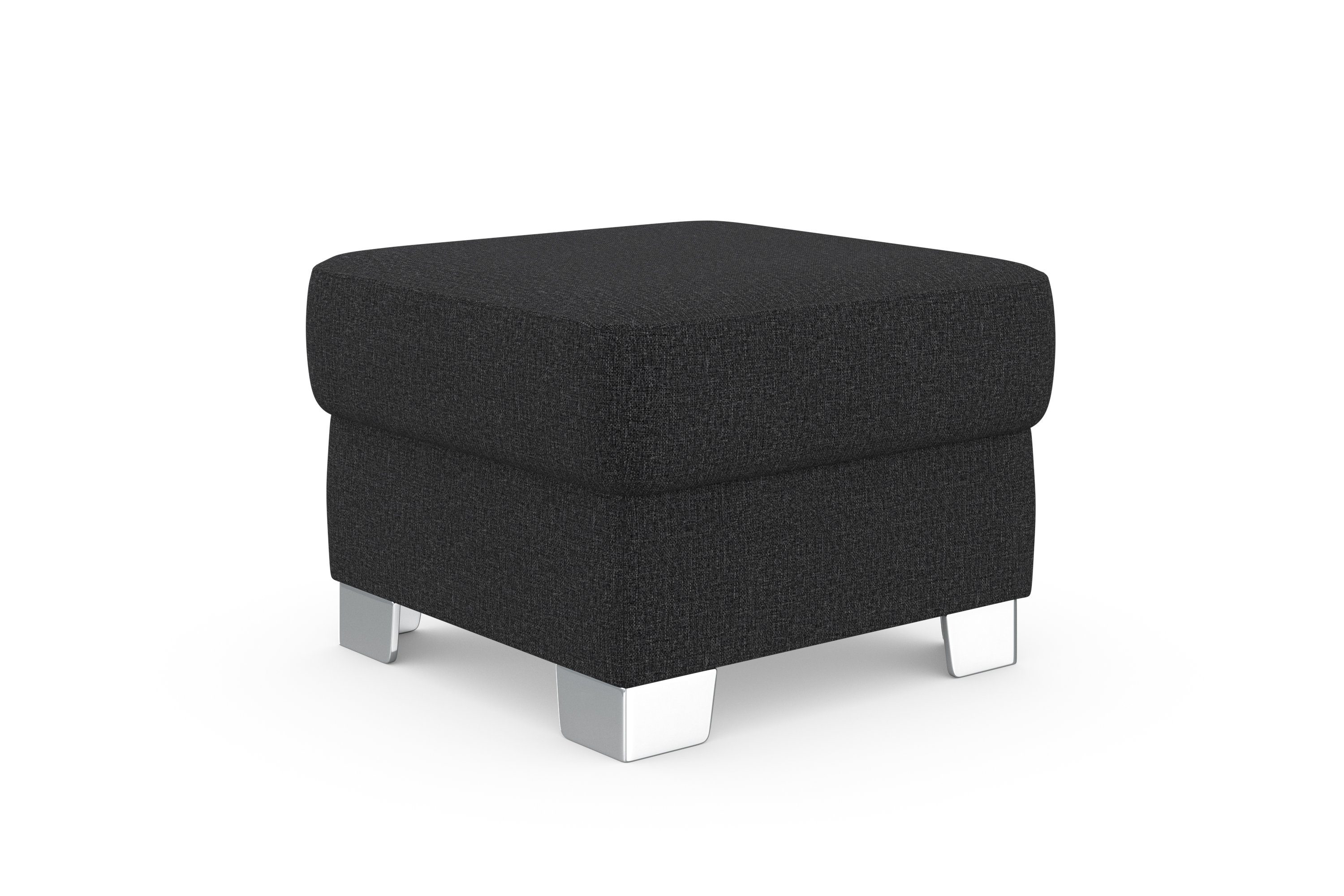 DOMO collection Hocker Anzio, wahlweise mit Federkern