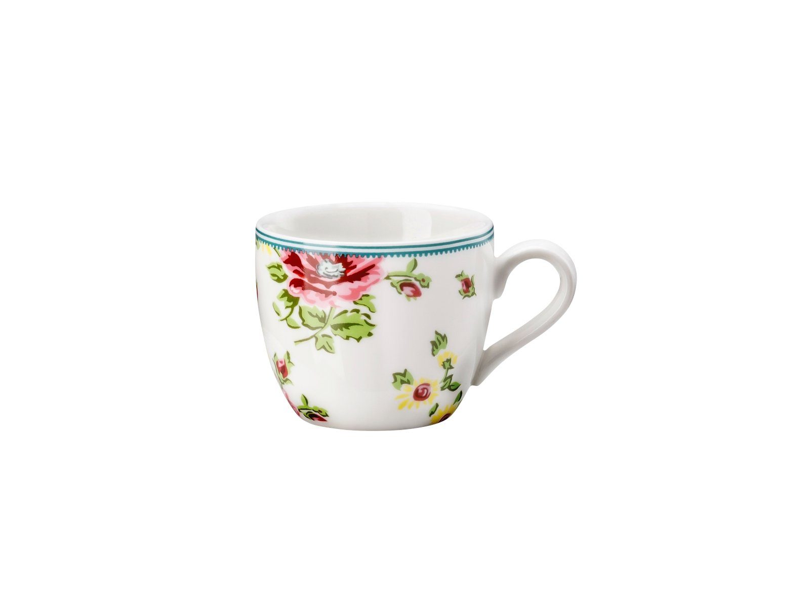 Hutschenreuther Espressotasse Springtime Flowers Espresso-Obertasse 0,08 l, Porzellan