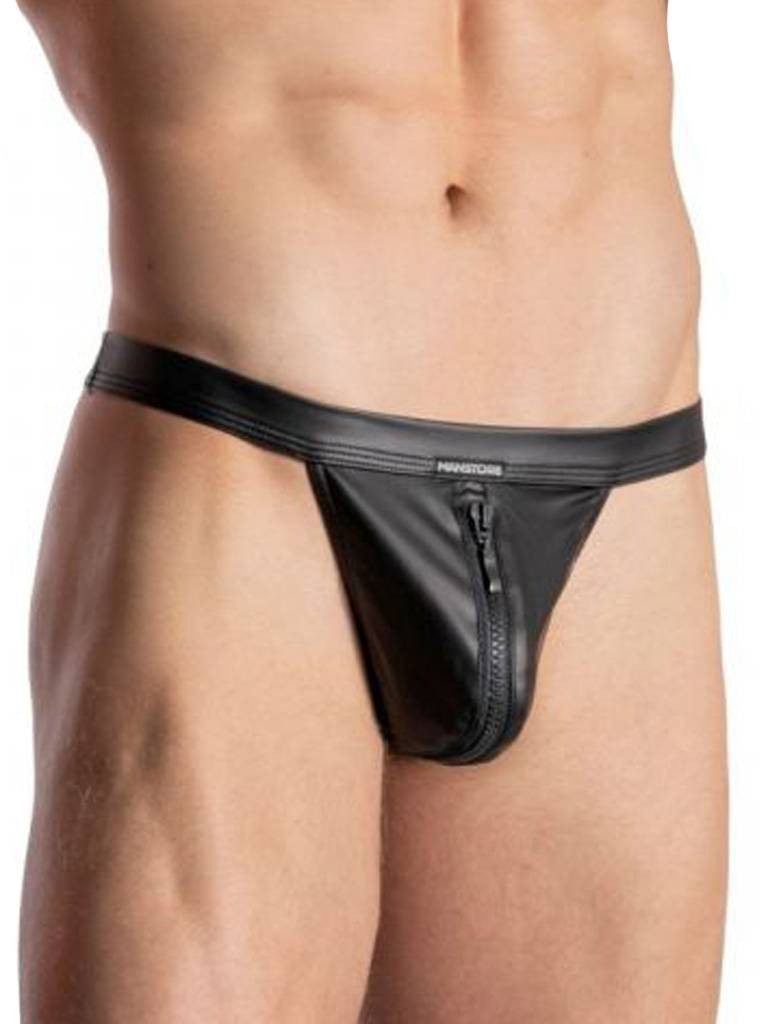 MANSTORE String Manstore Zipped String Tanga M2116 Underwear Black