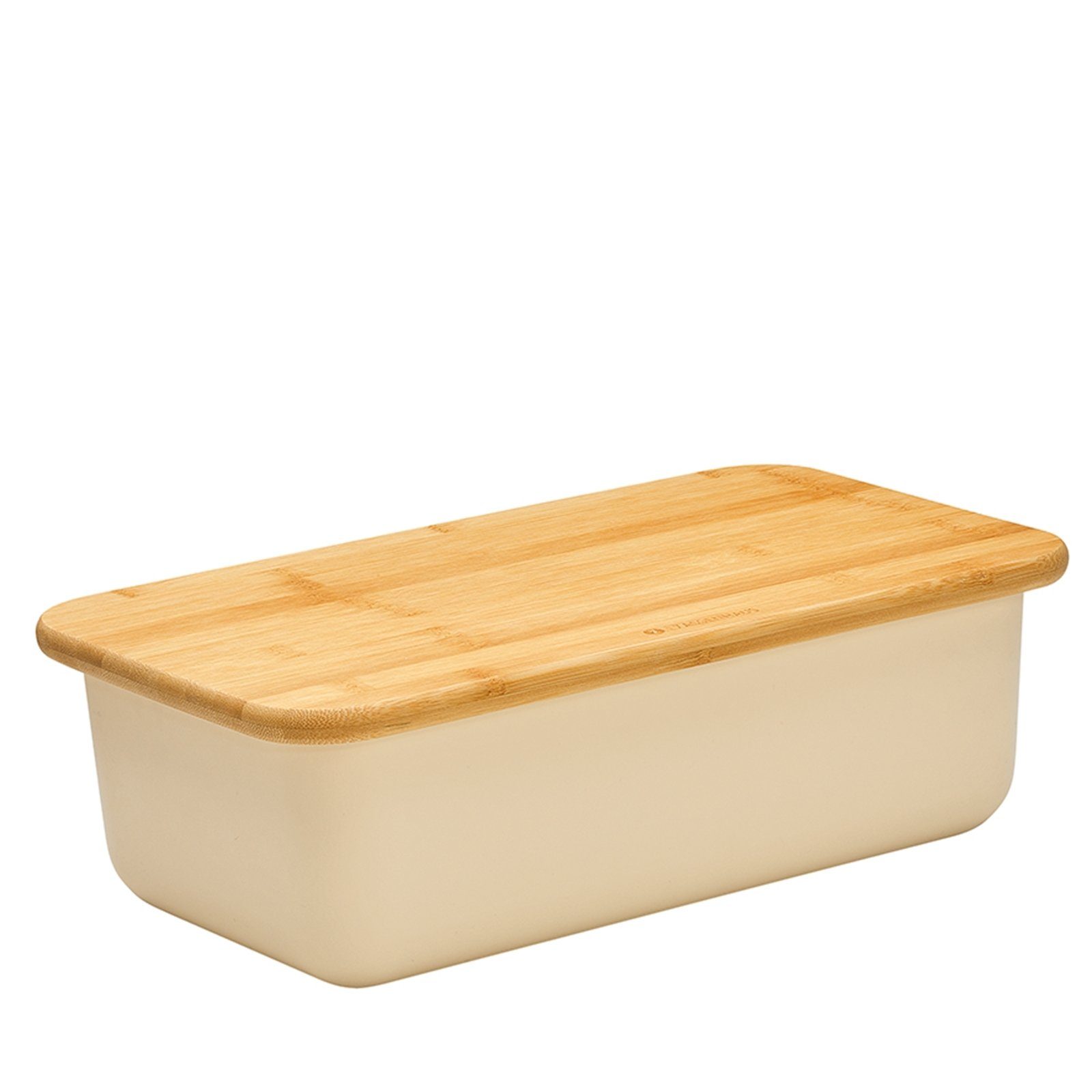 ZASSENHAUS Brotkasten Brotkasten rechteckig Loft, Kunststoff, (Stück, 1-tlg), Brotbox Brottopf Creme