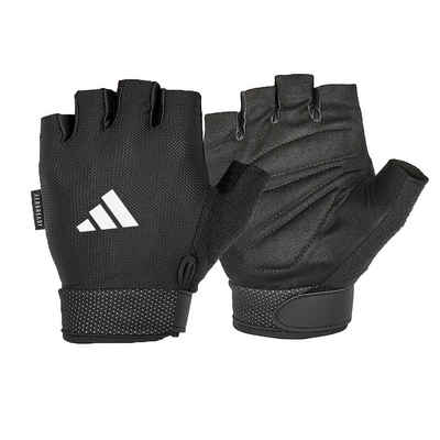 adidas Performance Trainingshandschuhe Adidas Essential Adjustable Gloves - White mit neuesten Aeroready-Kühltechnologie