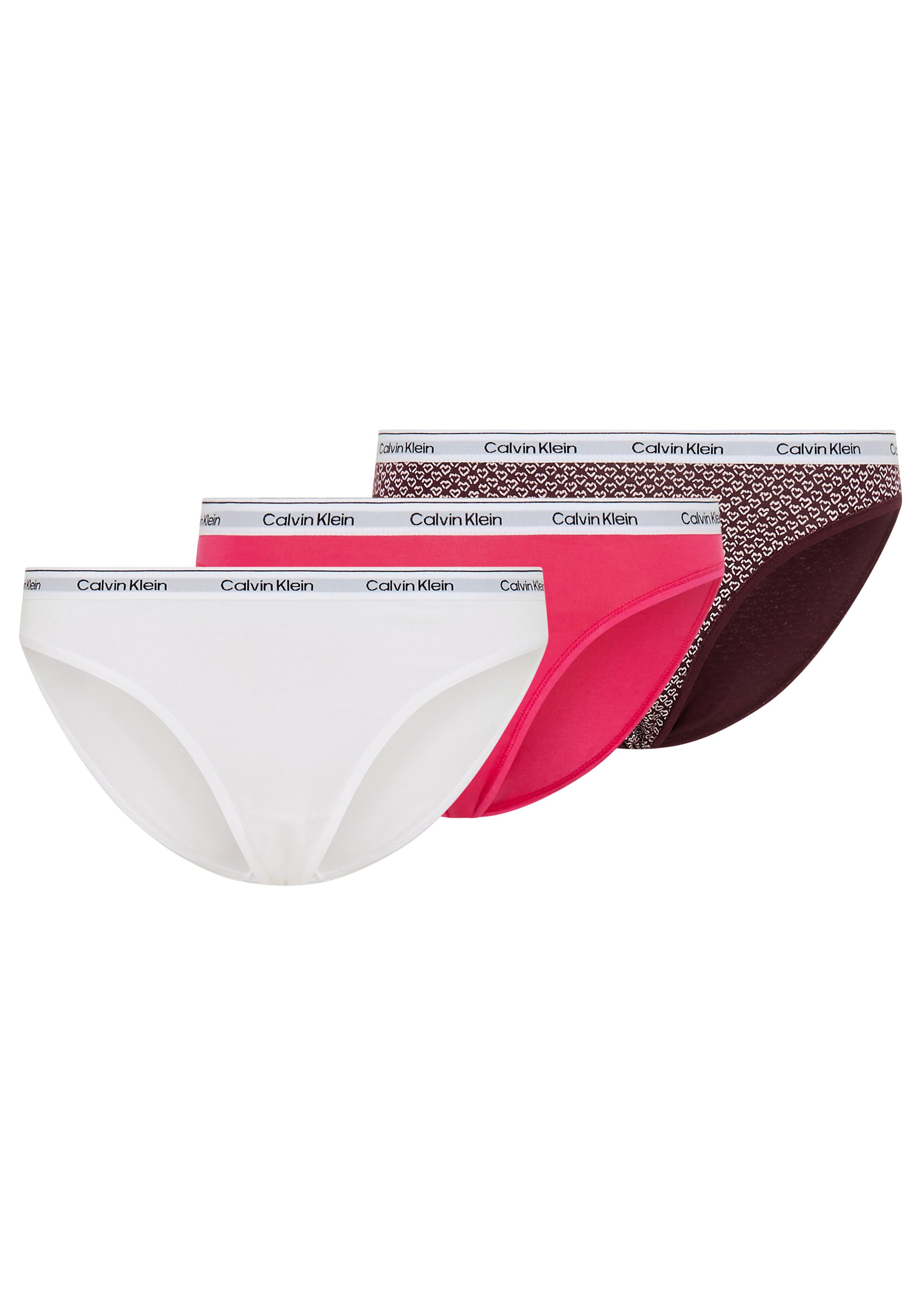 Calvin Klein Underwear String 3 PACK THONG (LOW-RISE) (Packung, 3-St., 3er- günstig online kaufen
