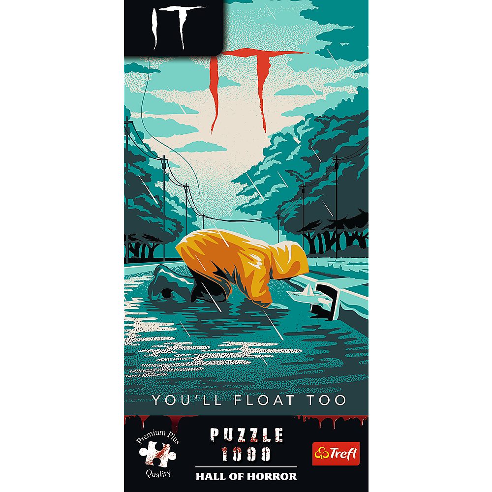 Trefl Puzzle Trefl, Hall of Horror, ES, 1000 Teile Premium Plus Puzzle, 1000 Puzzleteile