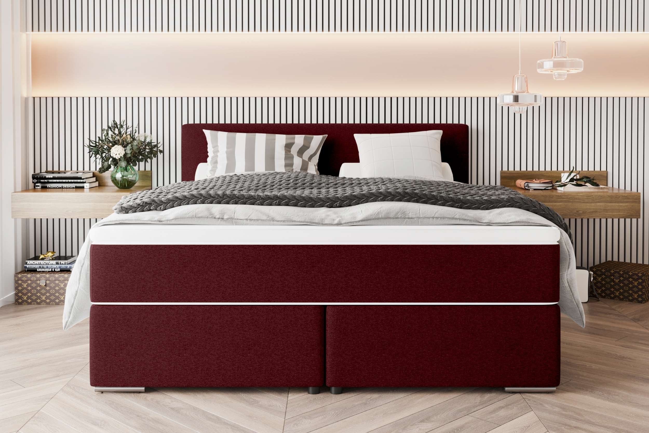 99rooms Boxspringbett Phönix (Schlafzimmerbett, Bett), mit günstig online kaufen