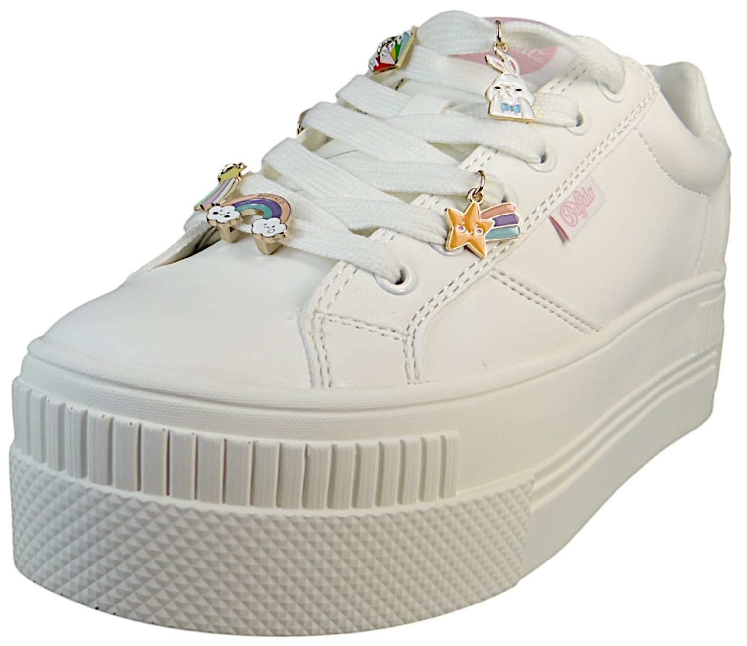 1636406 Paired Charm 2.0 White Multi Sneaker
