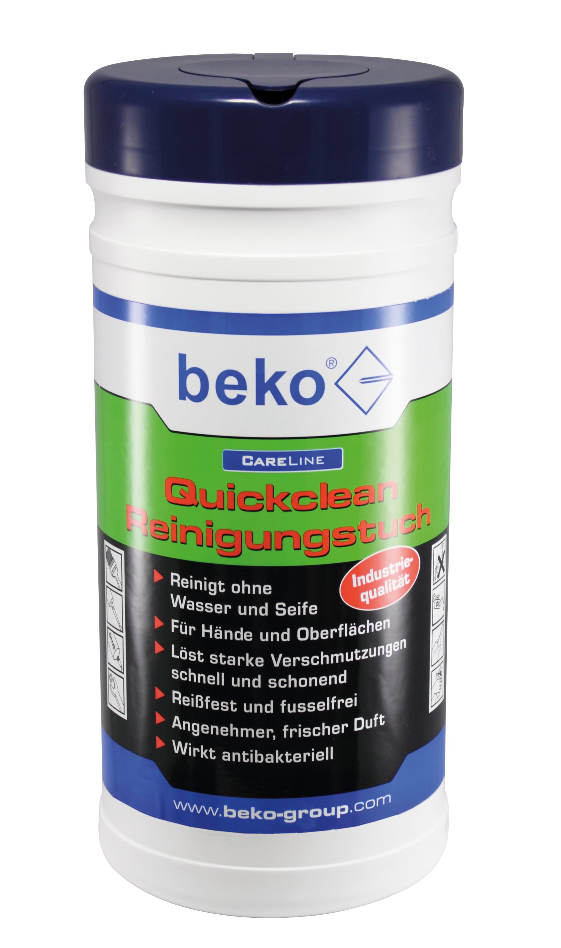 beko CareLine Quickclean Reinigungstuch 299 3 100 Reinigungstücher