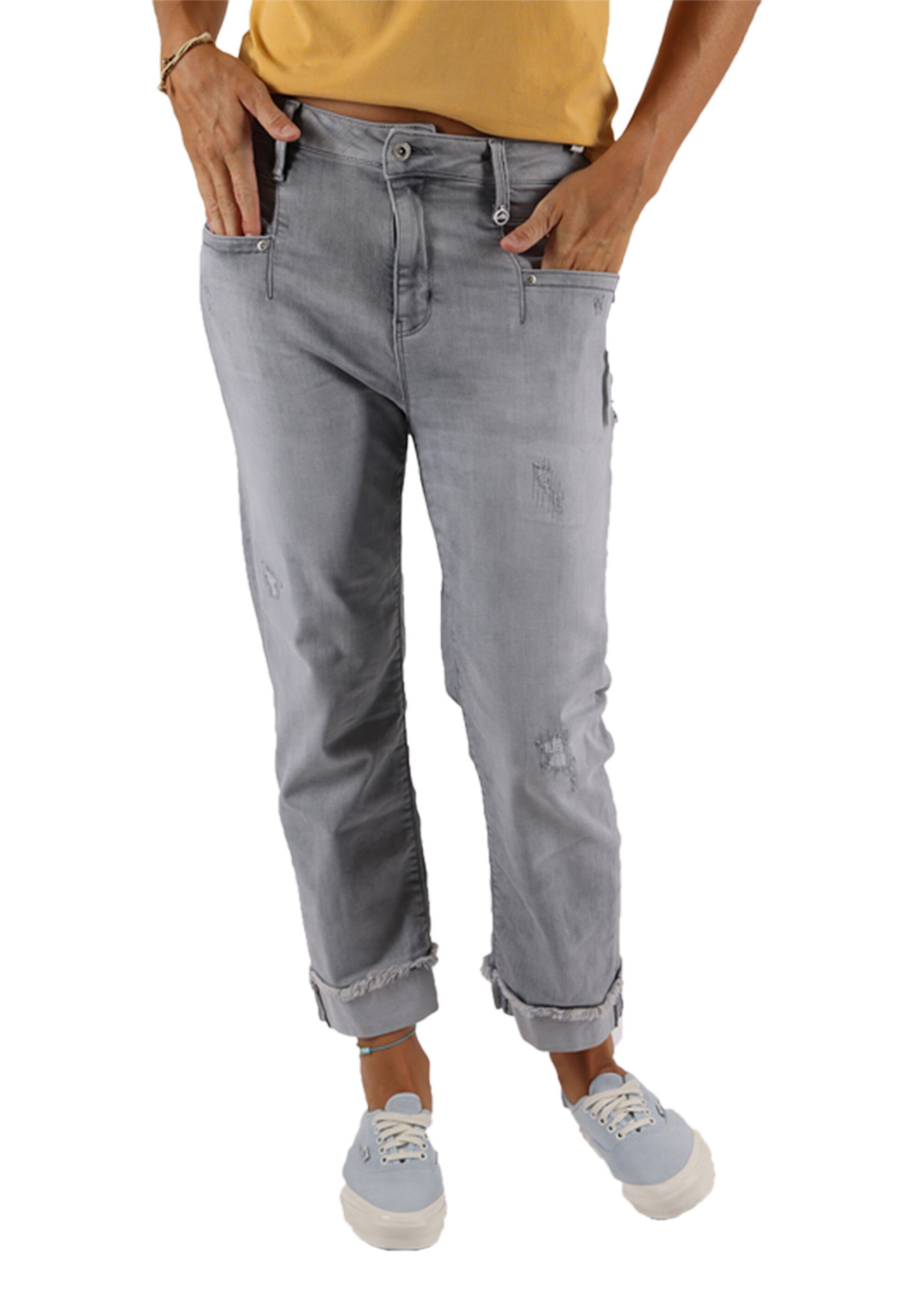 Miracle of Denim Relax-fit-Jeans Nairobi Romantic Grey