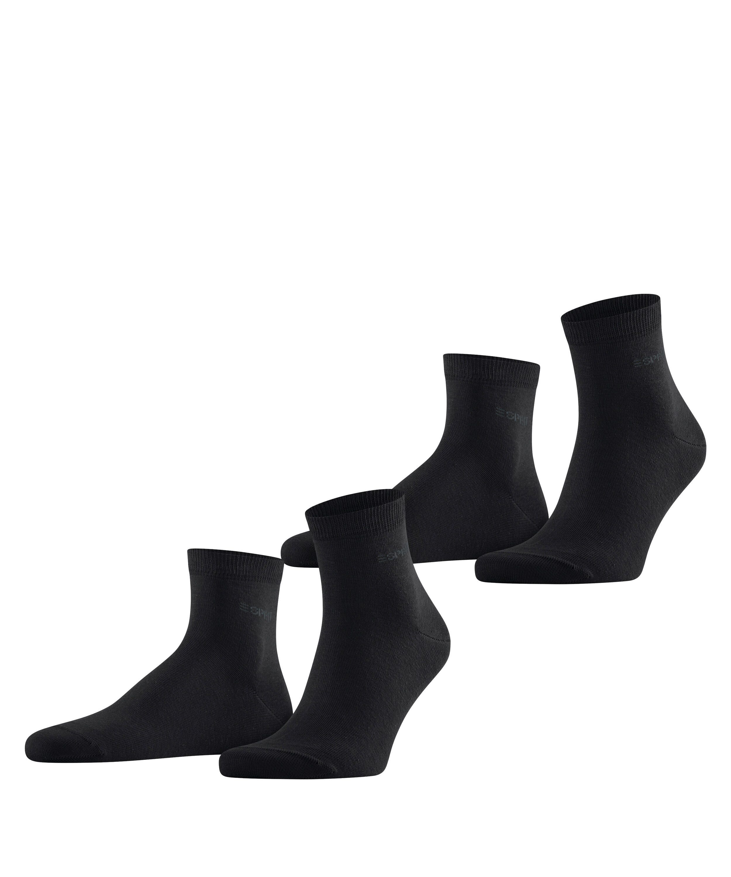 Socken Basic Uni 2-Pack Kurzsocken