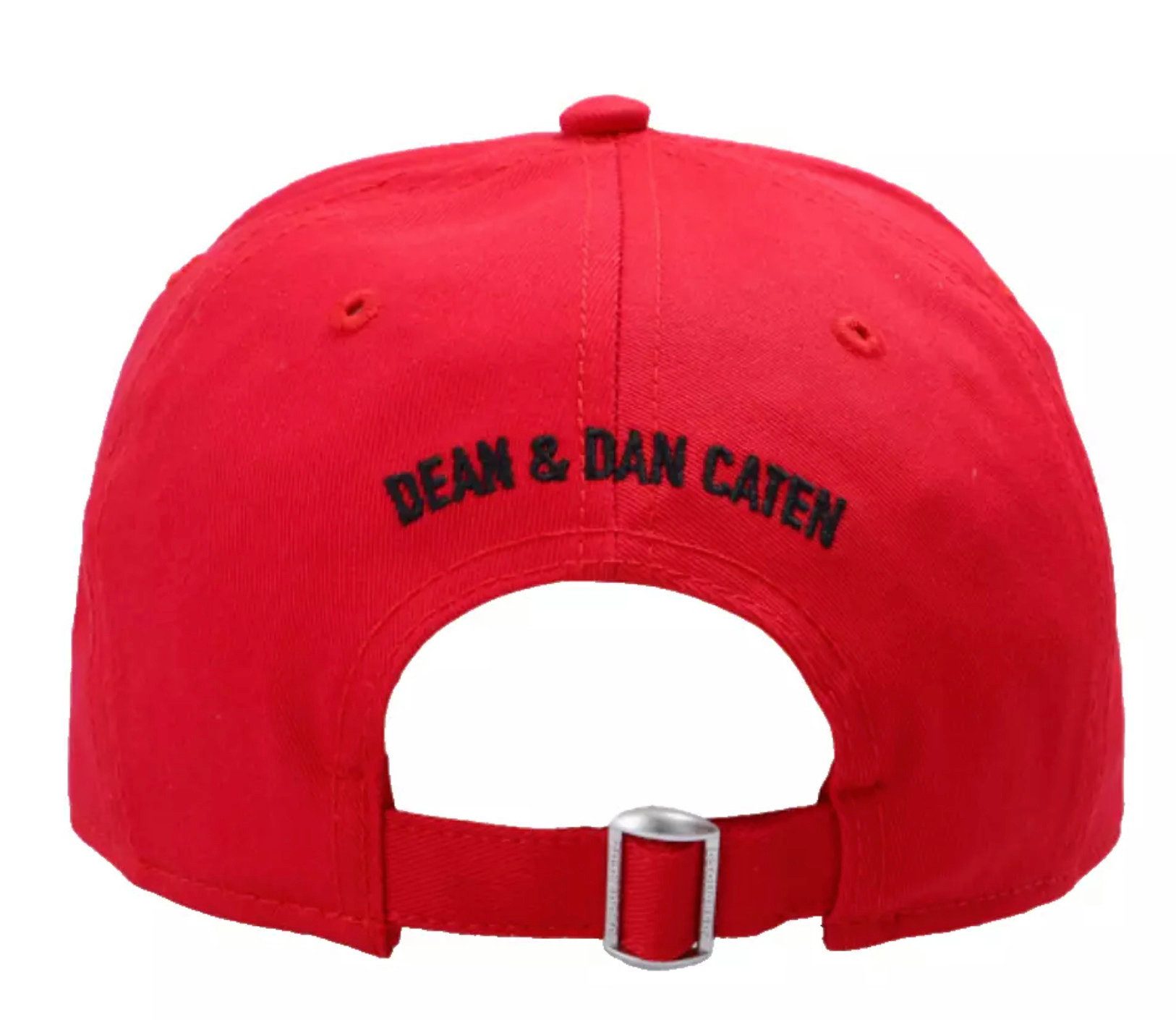 Dsquared2 Baseball Cap Danger Brothers Icon Logo Cap Kappe Verstellbarer Riemen mit Schnallenverschluss